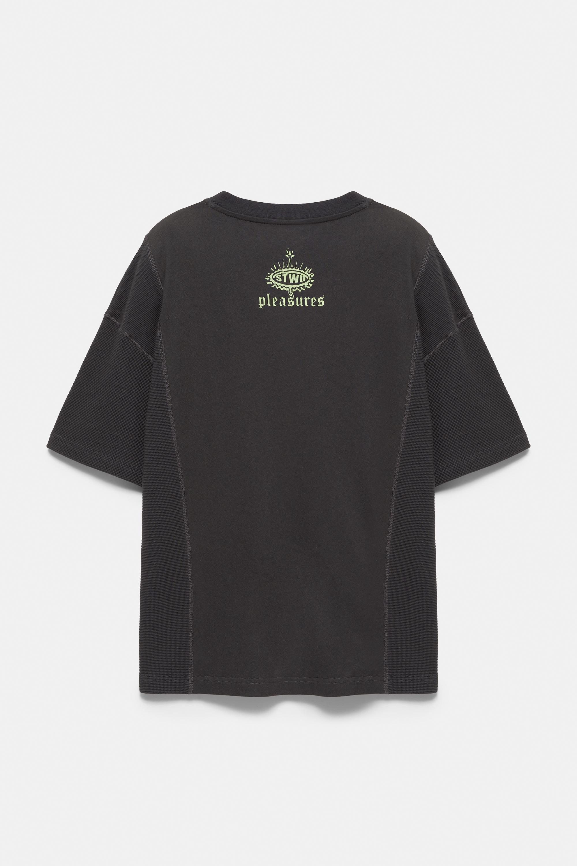 Pleasures x STWD T-shirt — Black