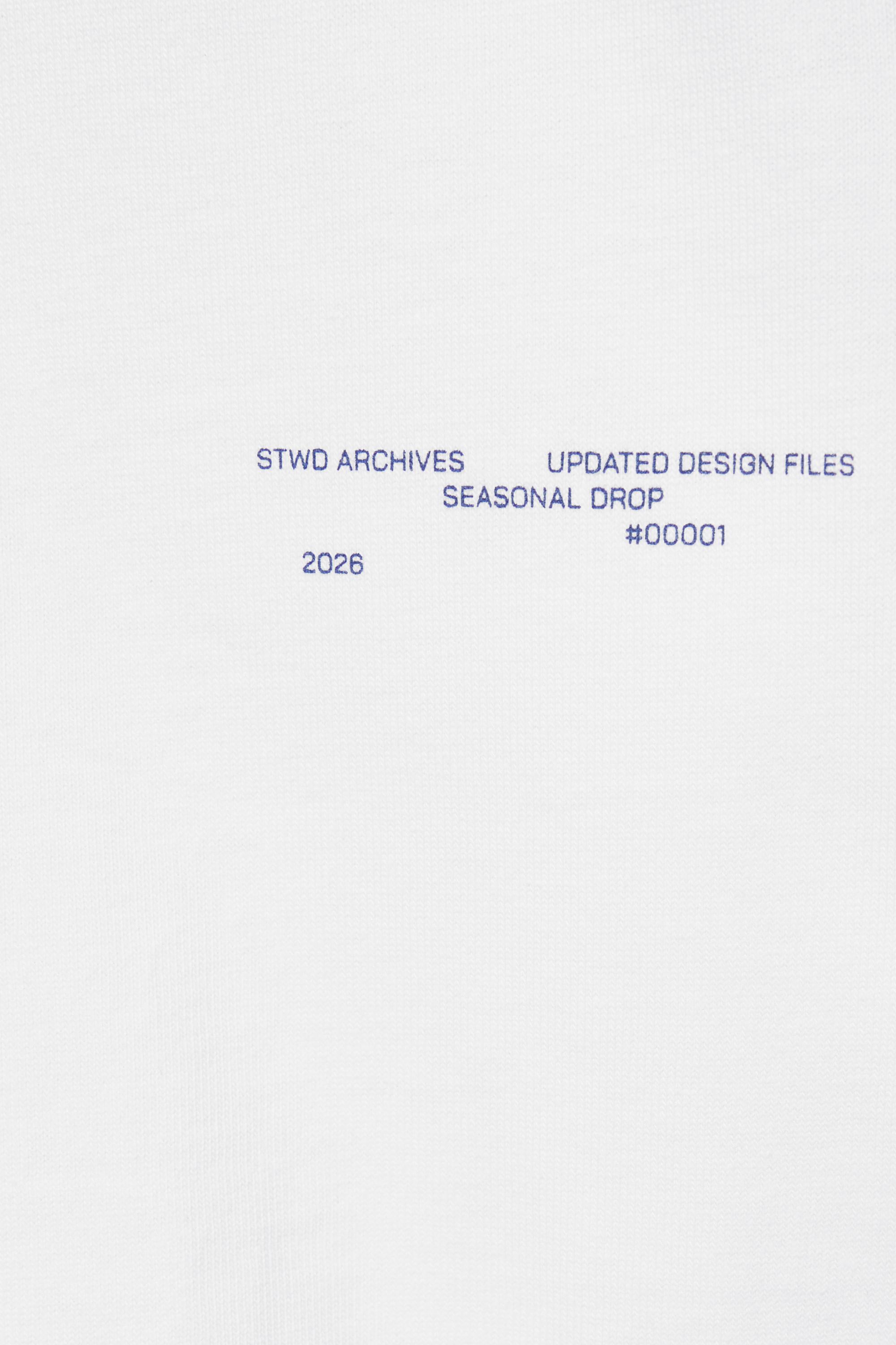 STWD raglan sleeve T-shirt — Deep blue
