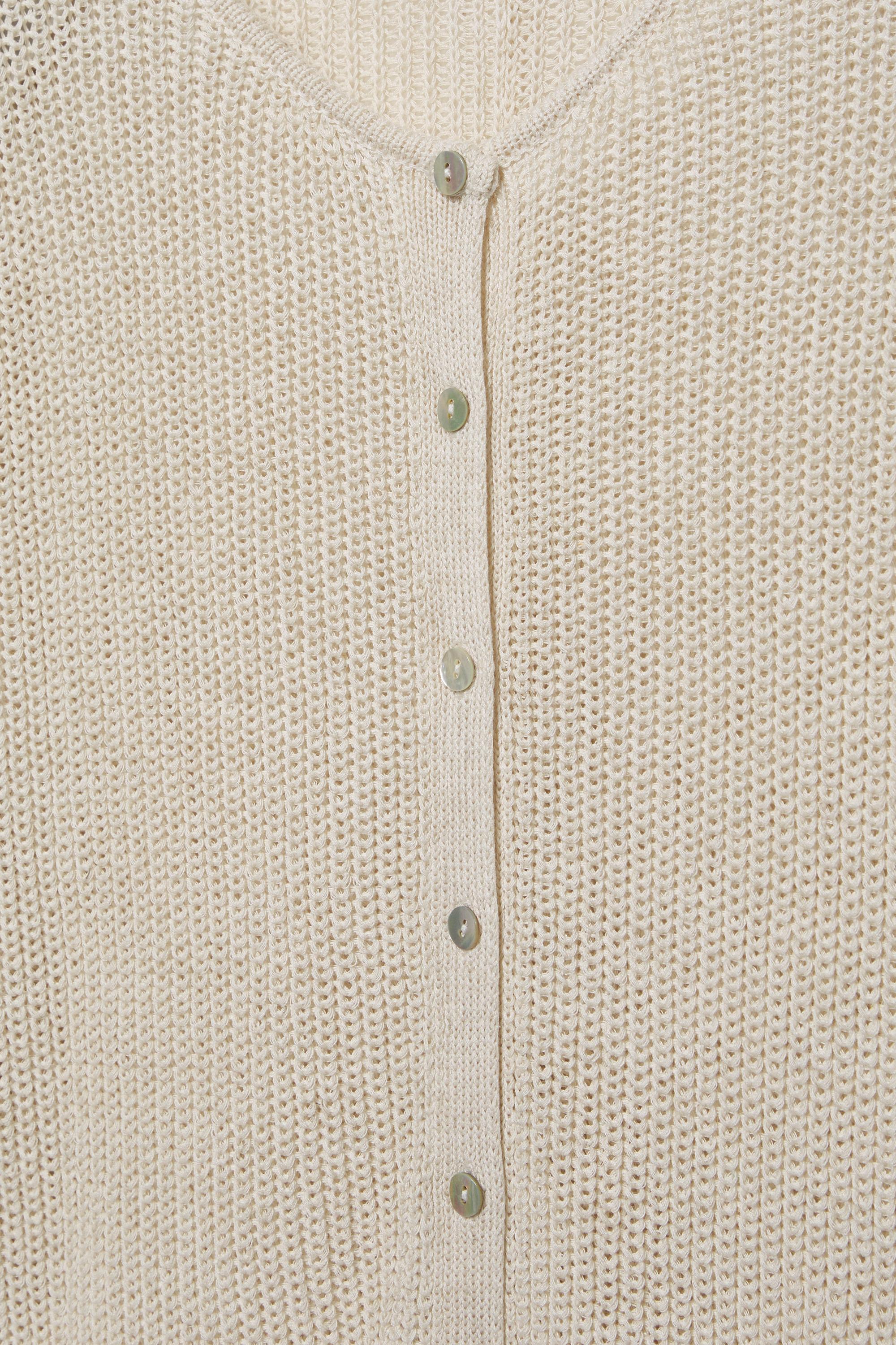 Kısa kollu düğmeli hırka - Görsel 4