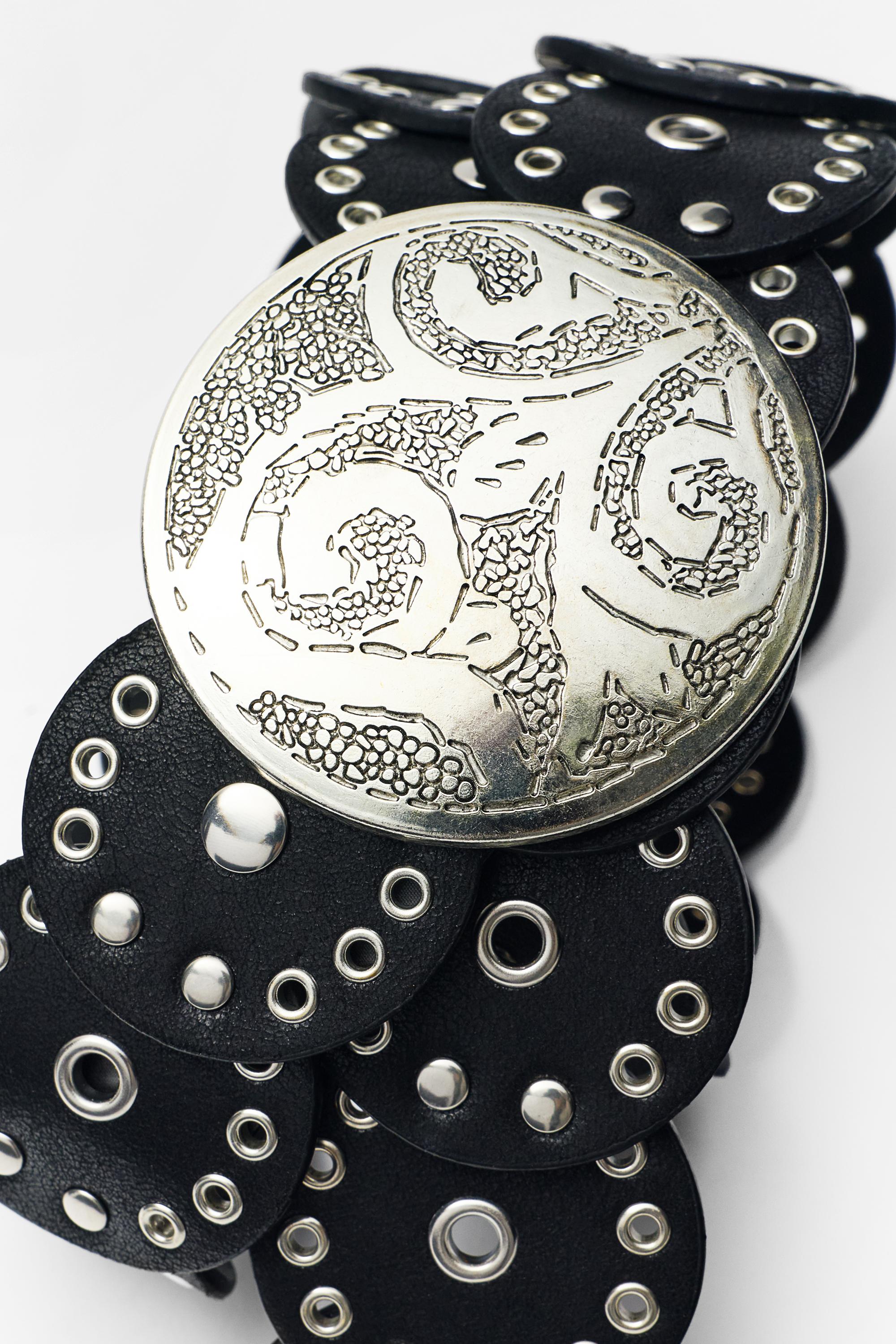 Halkalı suni deri kemer - Görsel 2