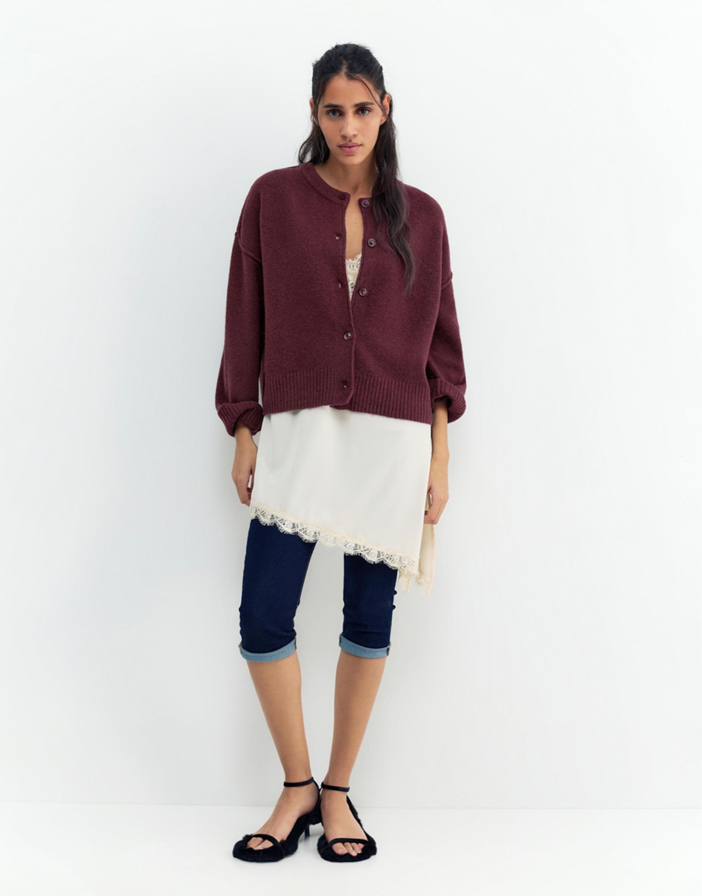 Yumuşak örgü hırka - Görsel 153