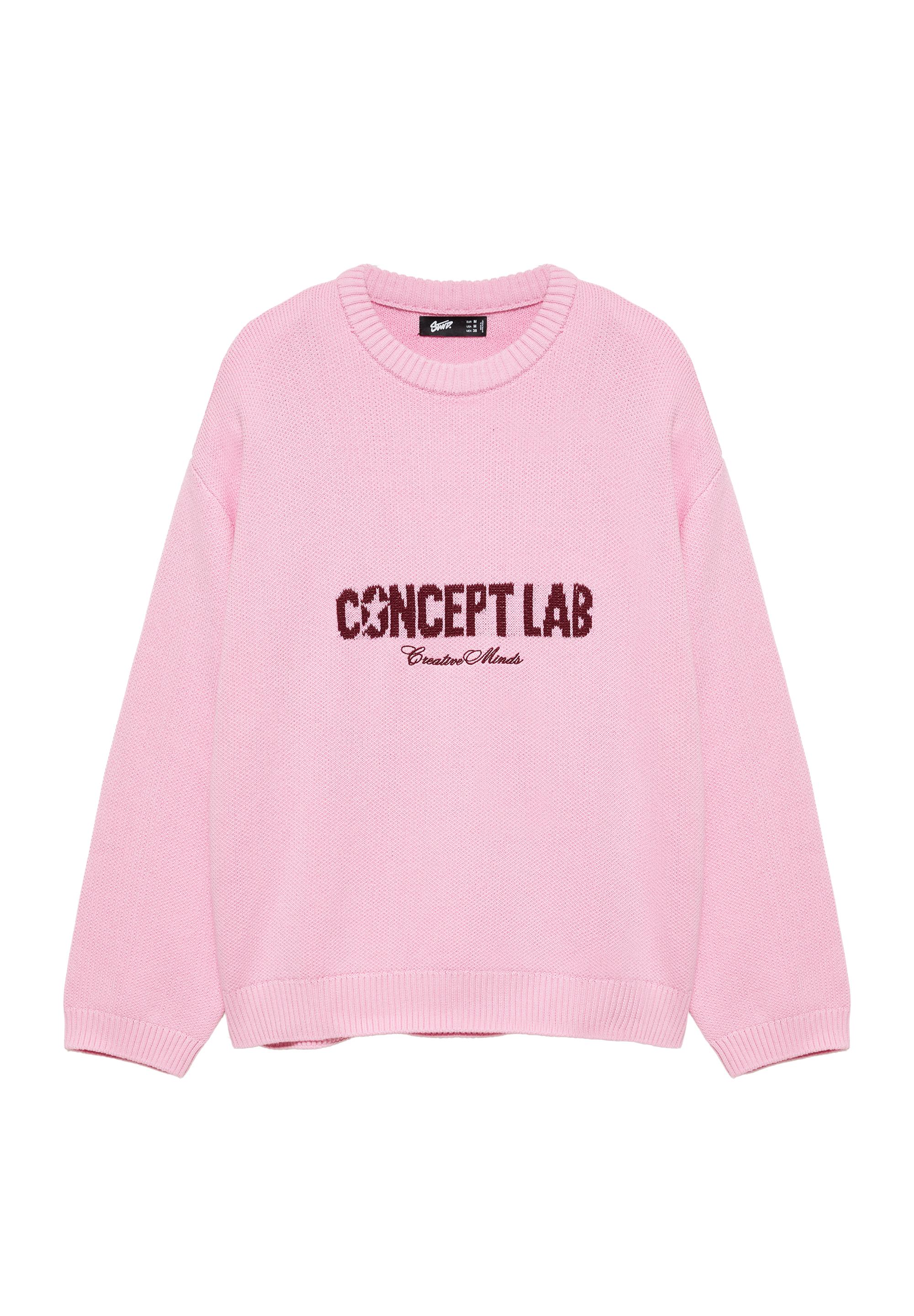 STWD graphic jumper — Pastel pink