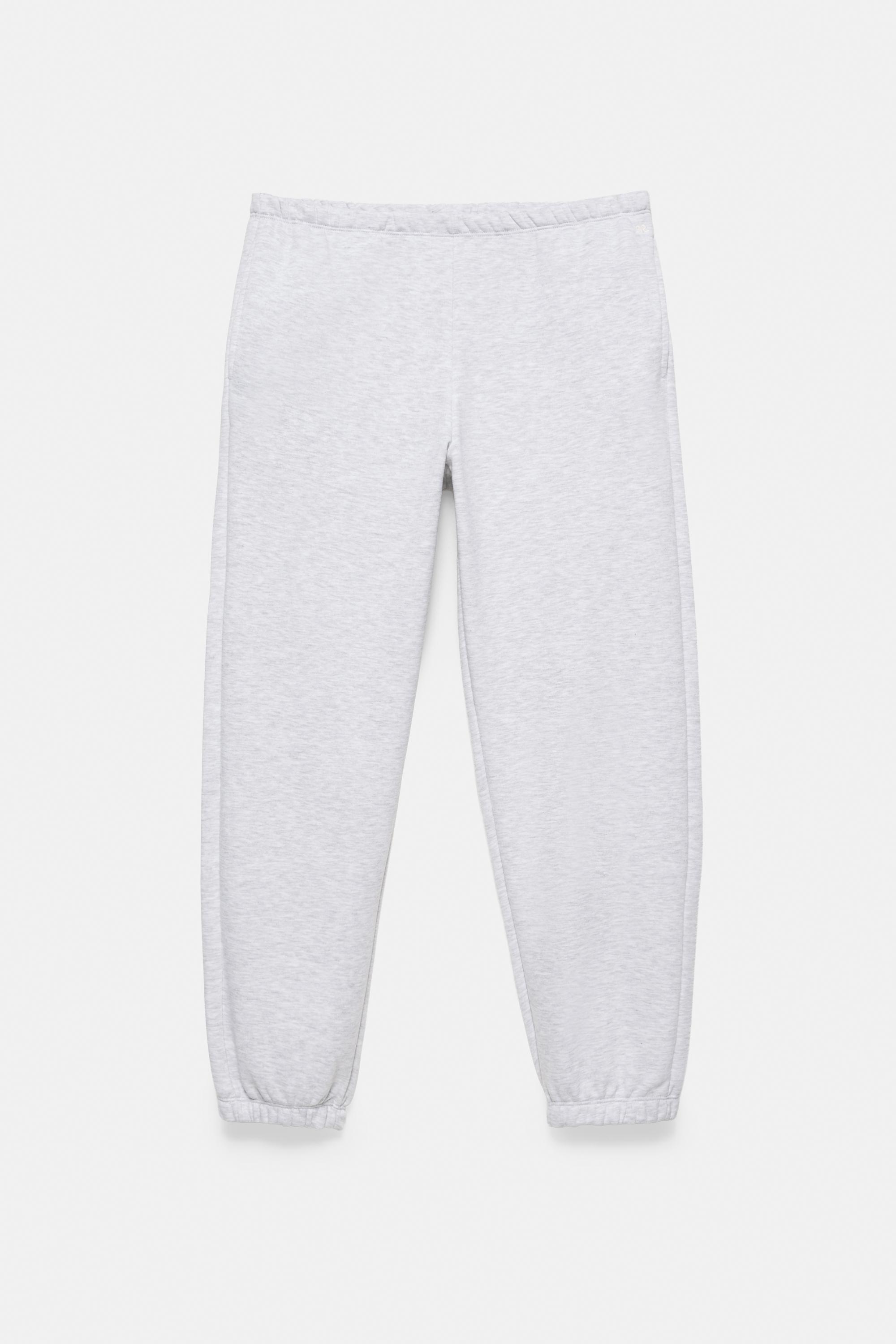 Basic jogger trousers — Grey marl