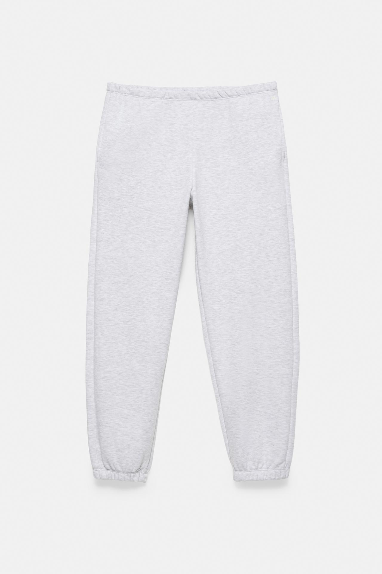 Basic jogger trousers — Grey marl