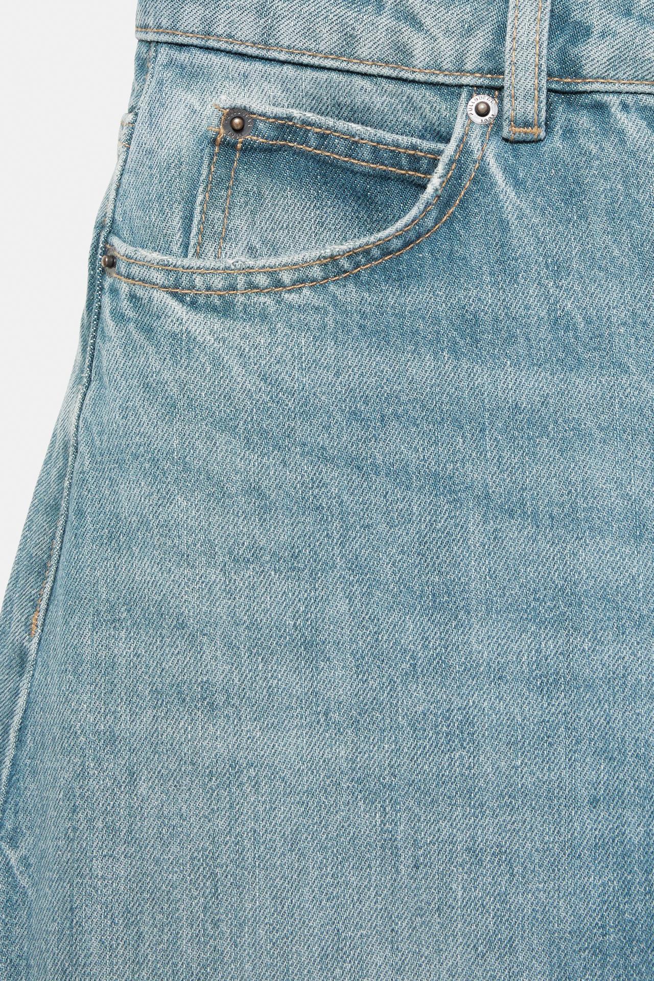 Balloon jeans — Greenish blue
