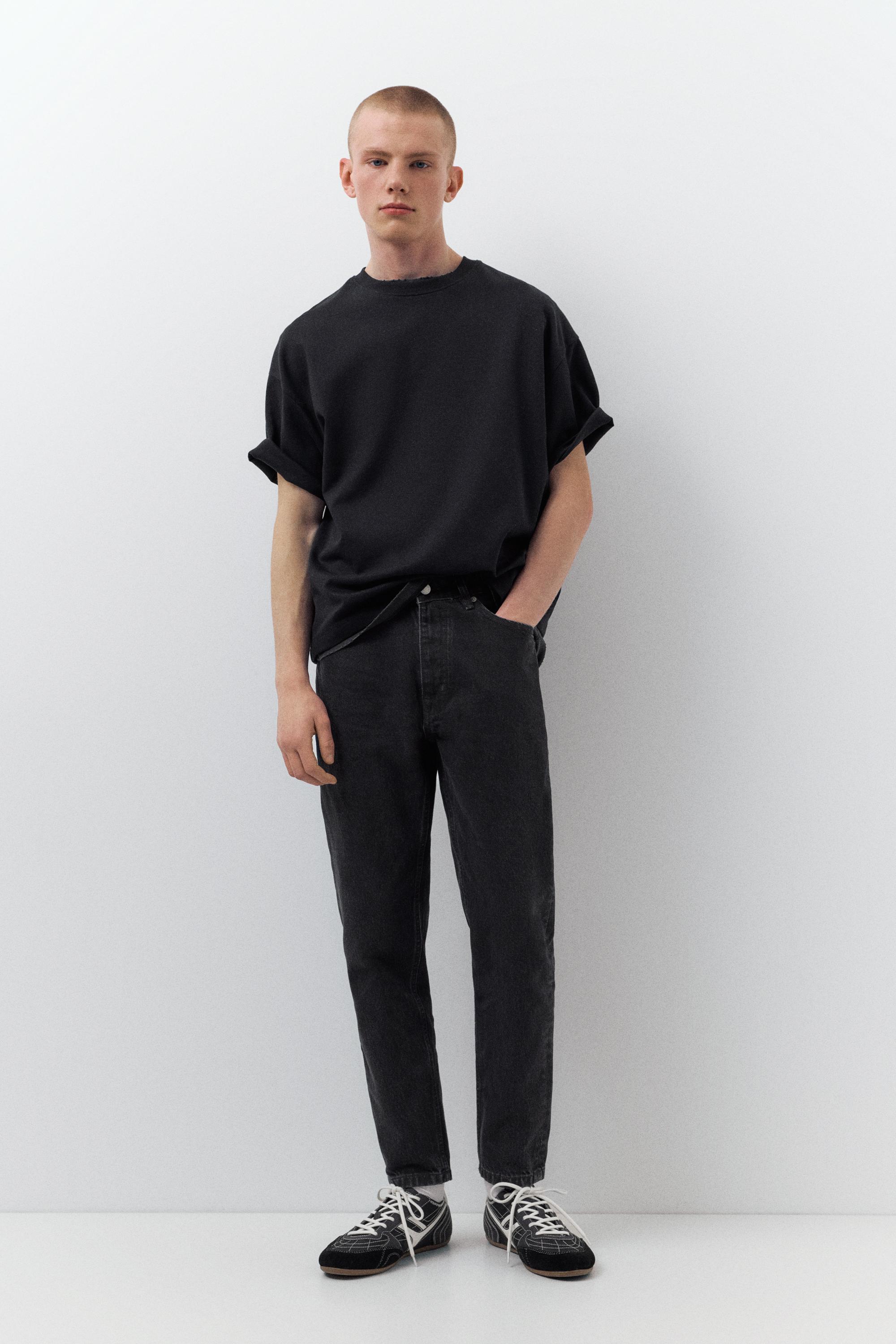 Standard jeans — Faded black