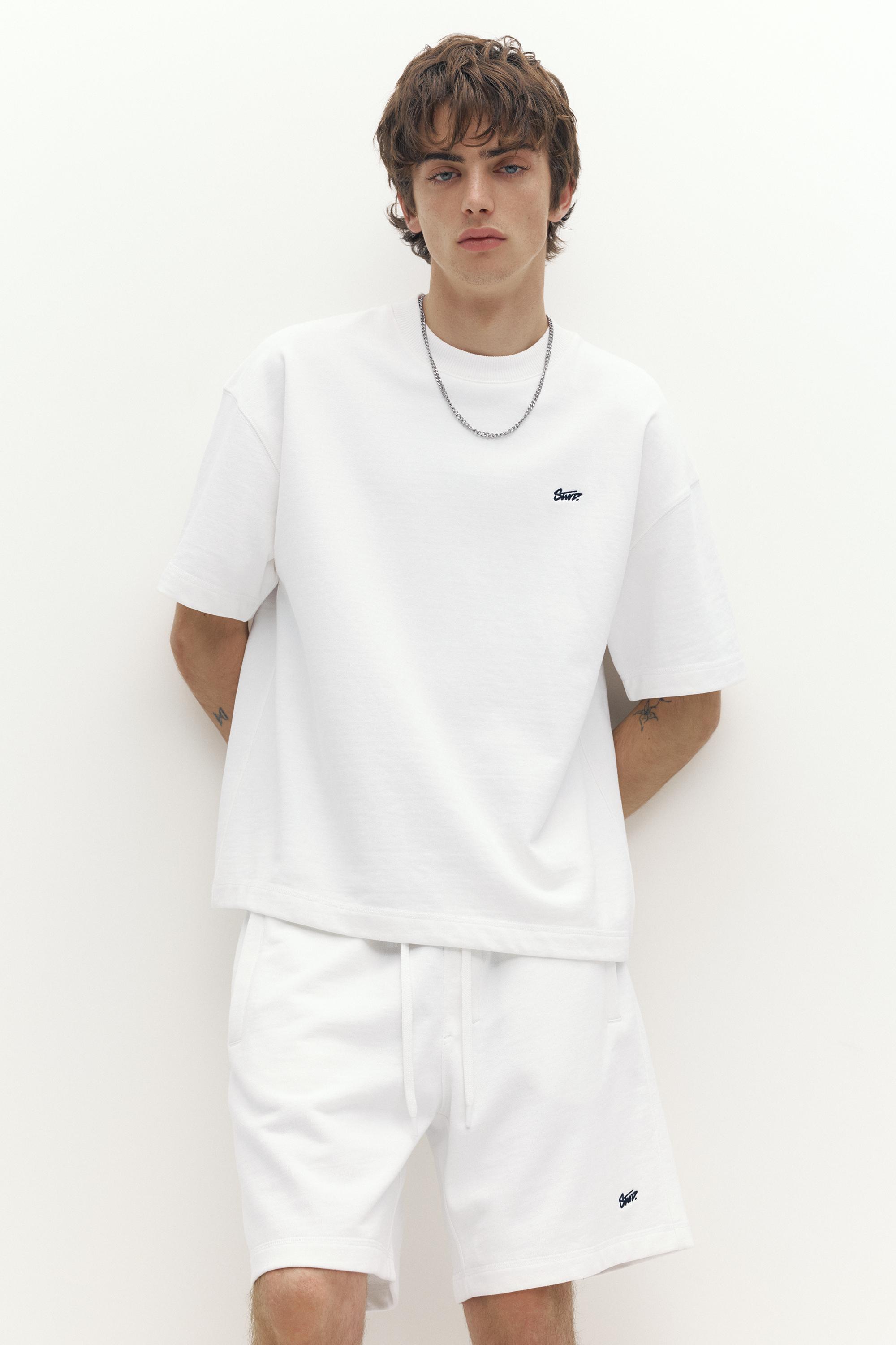 Kısa kollu logolu sweatshirt - Görsel 52