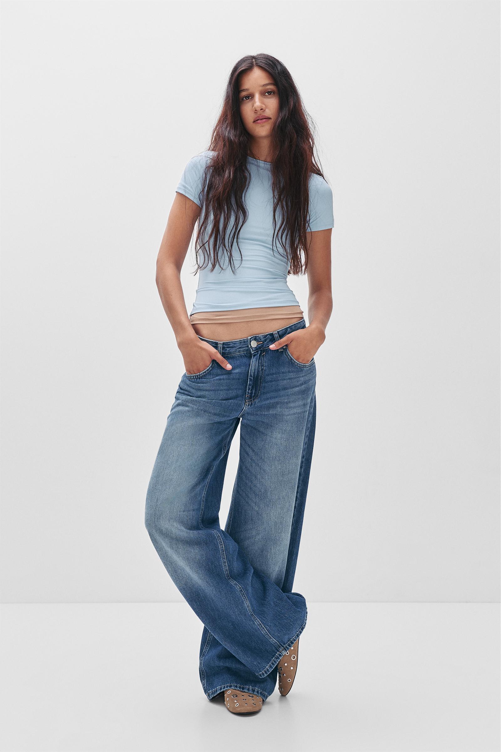 Loose-Fit Jeans Mit Tiefem Bund