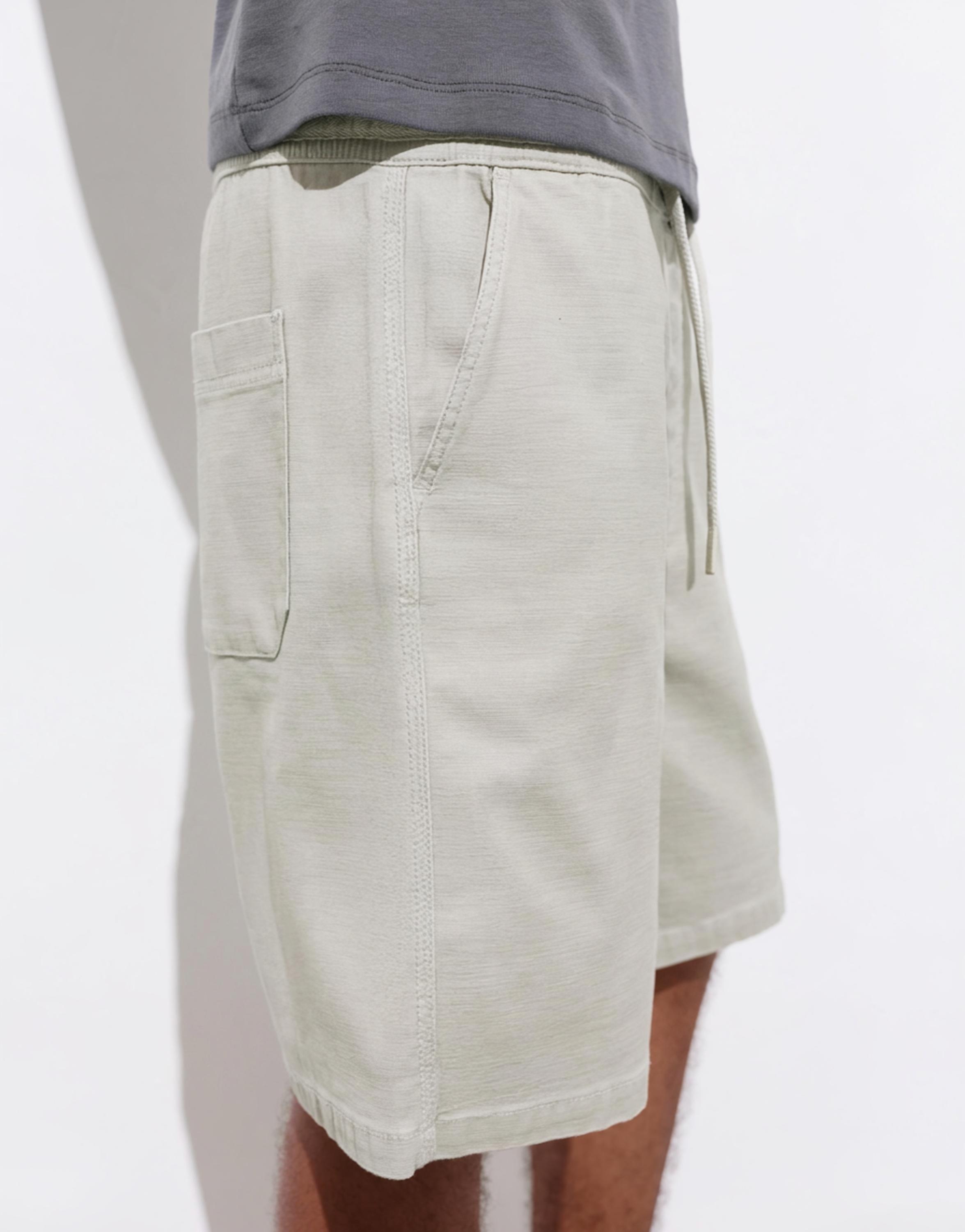 Bermuda sweat shorts — Mint
