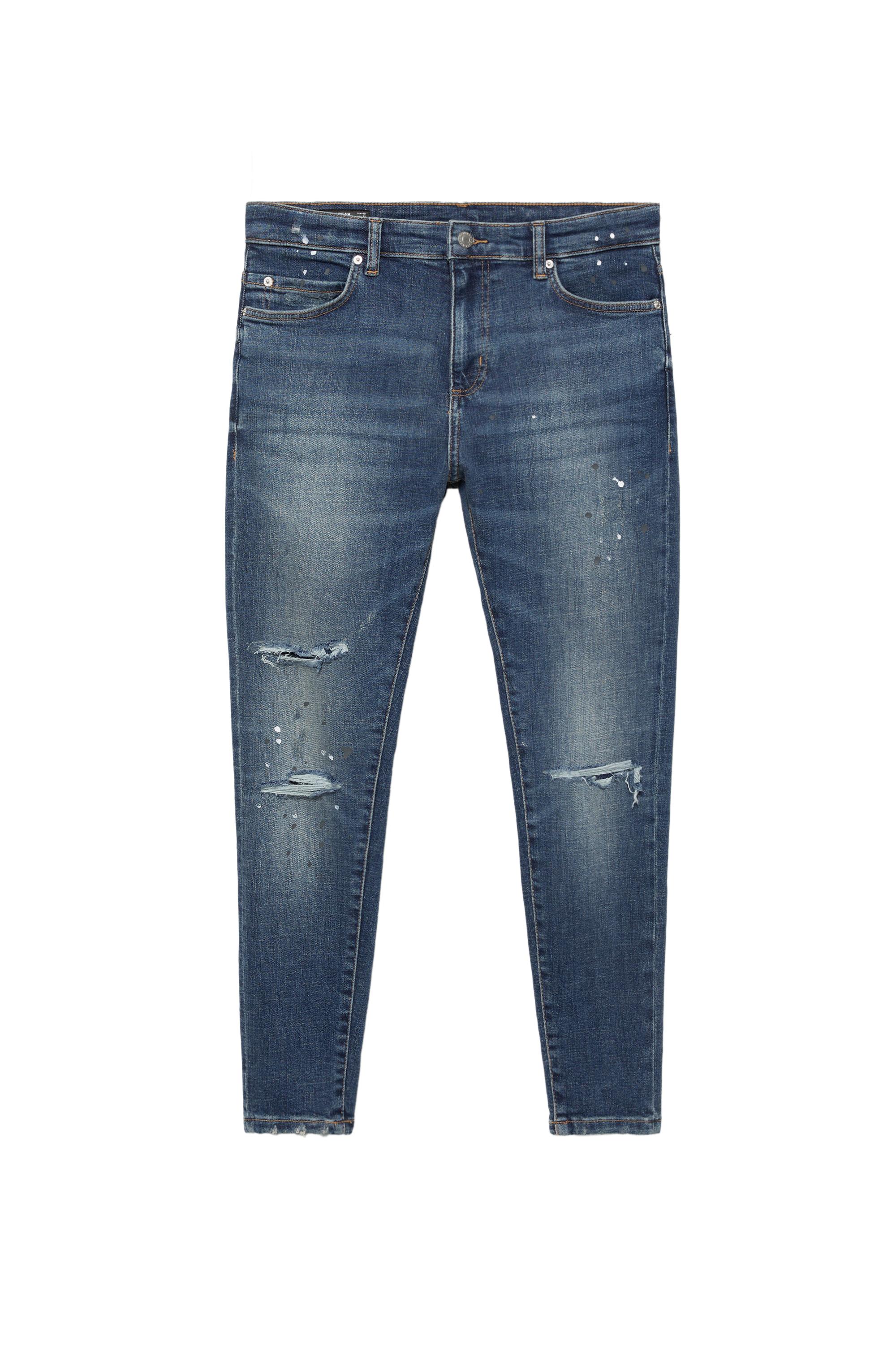 Distressed skinny jean - Görsel 2