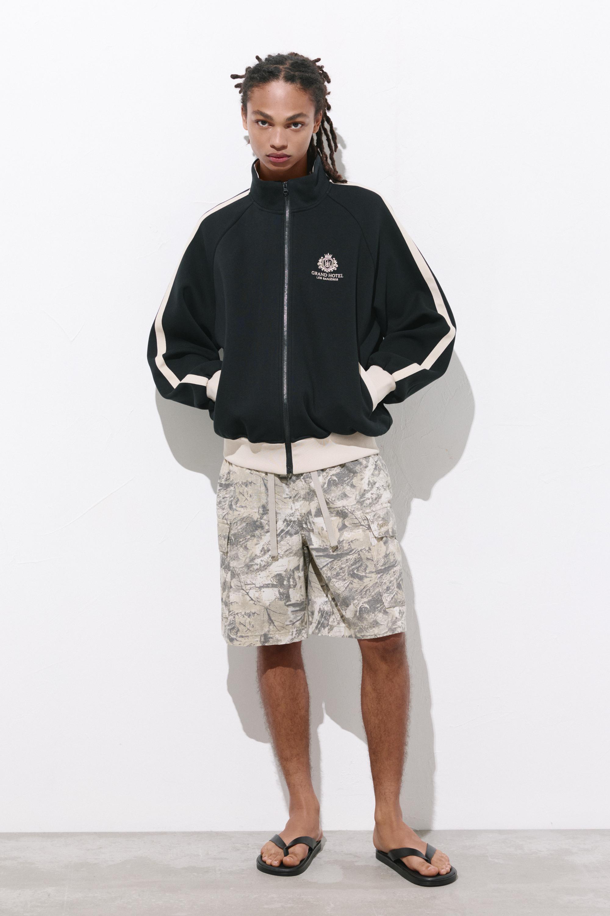 Ripstop cargo Bermuda shorts — Sand/Khaki