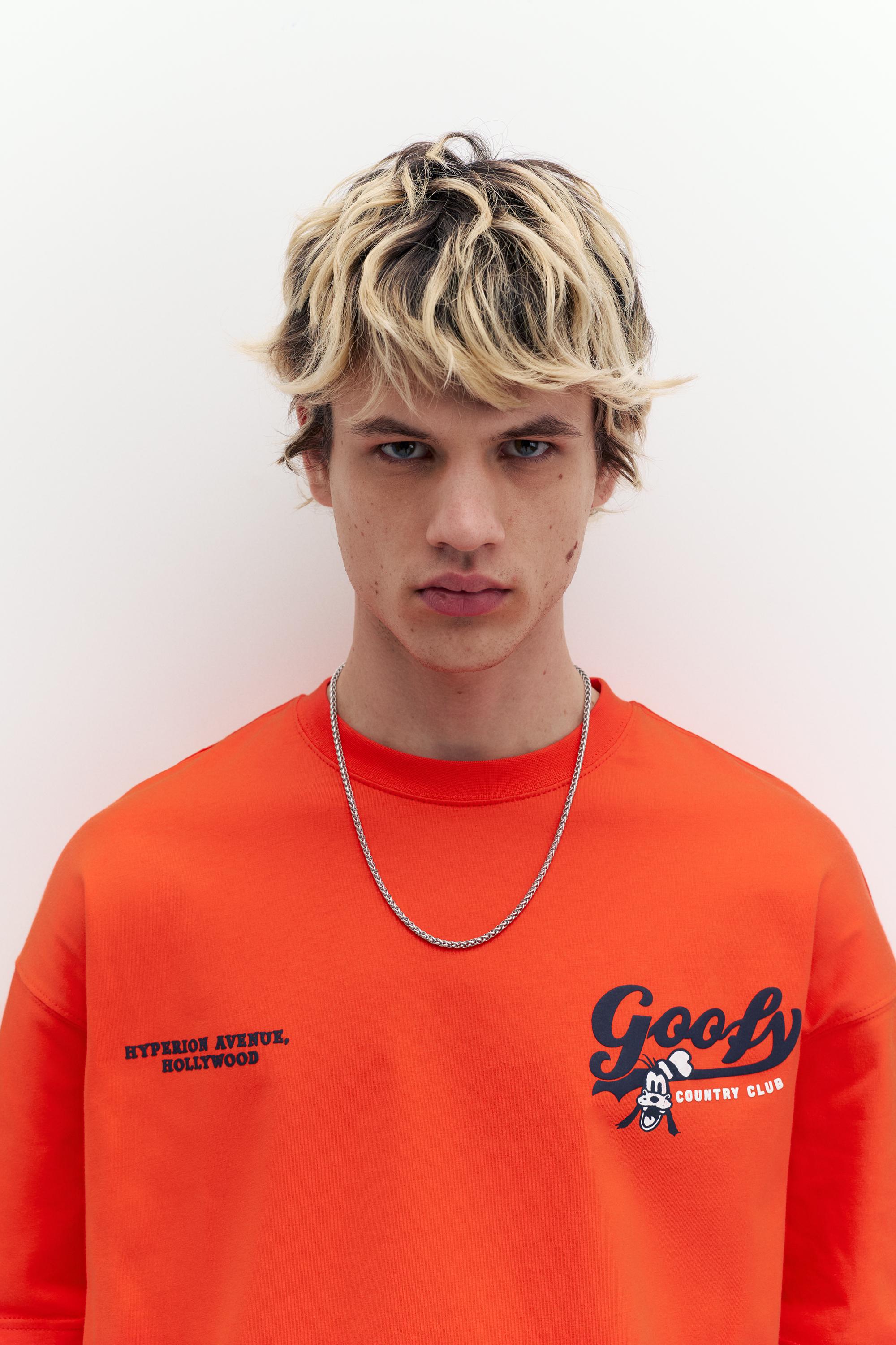 Turuncu Goofy t-shirt - Görsel 8