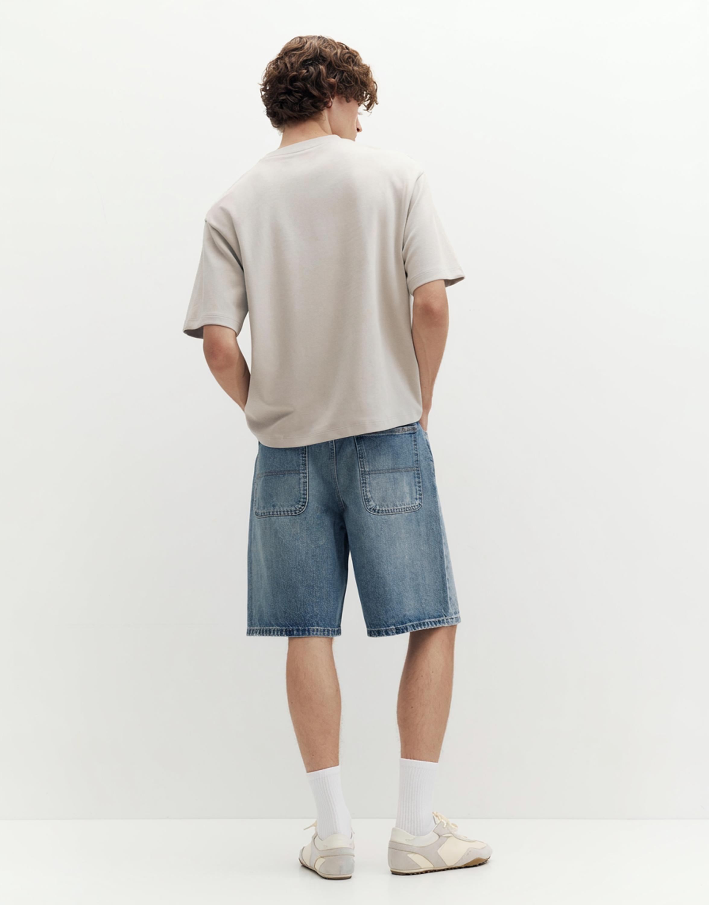 Boxy T-shirt — Stone