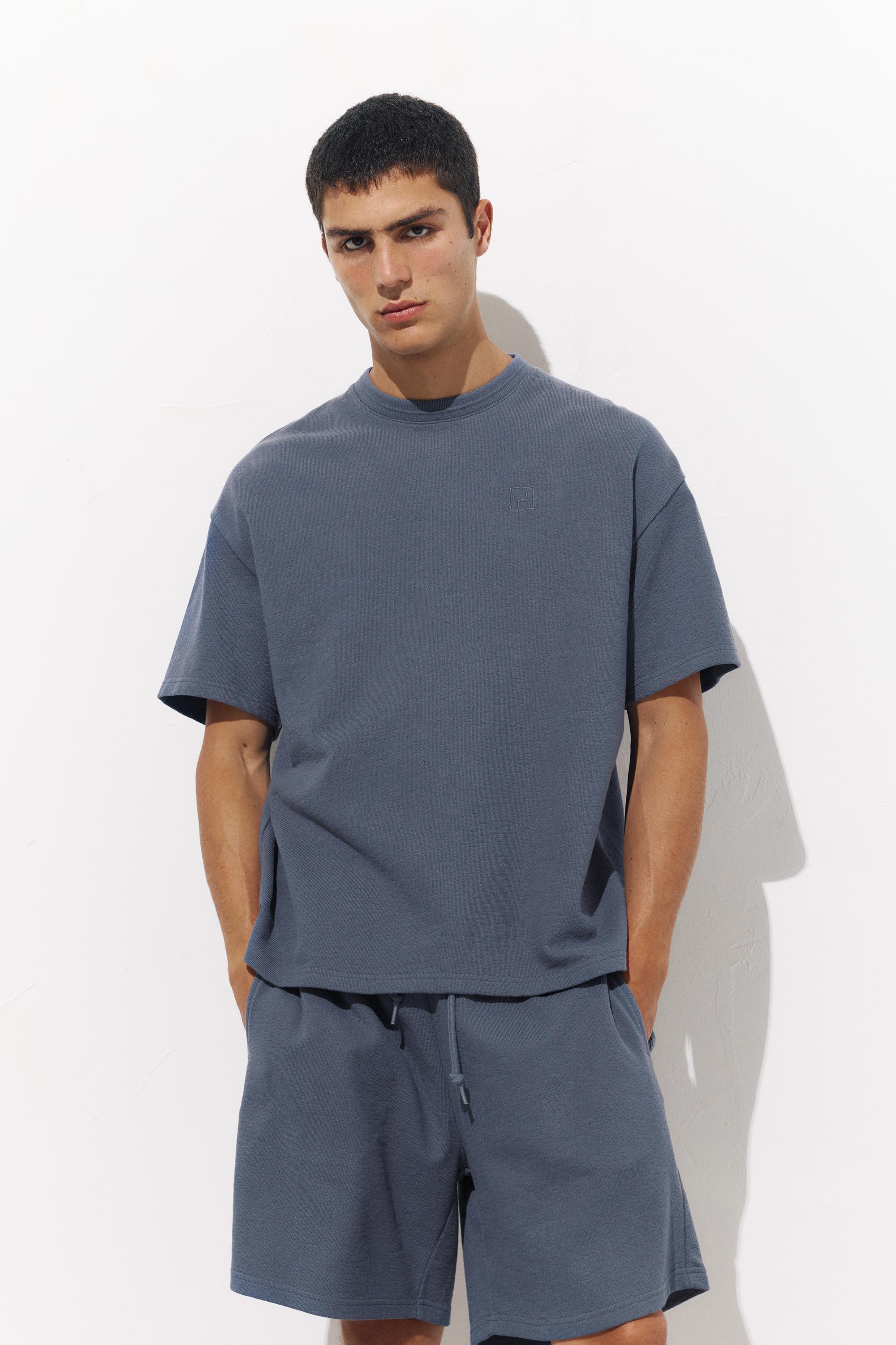 Kısa kollu logolu sweatshirt - Görsel 9
