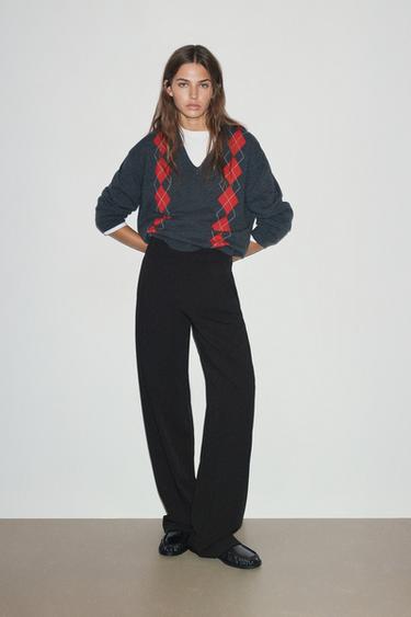 Darted smart trousers — Black 1