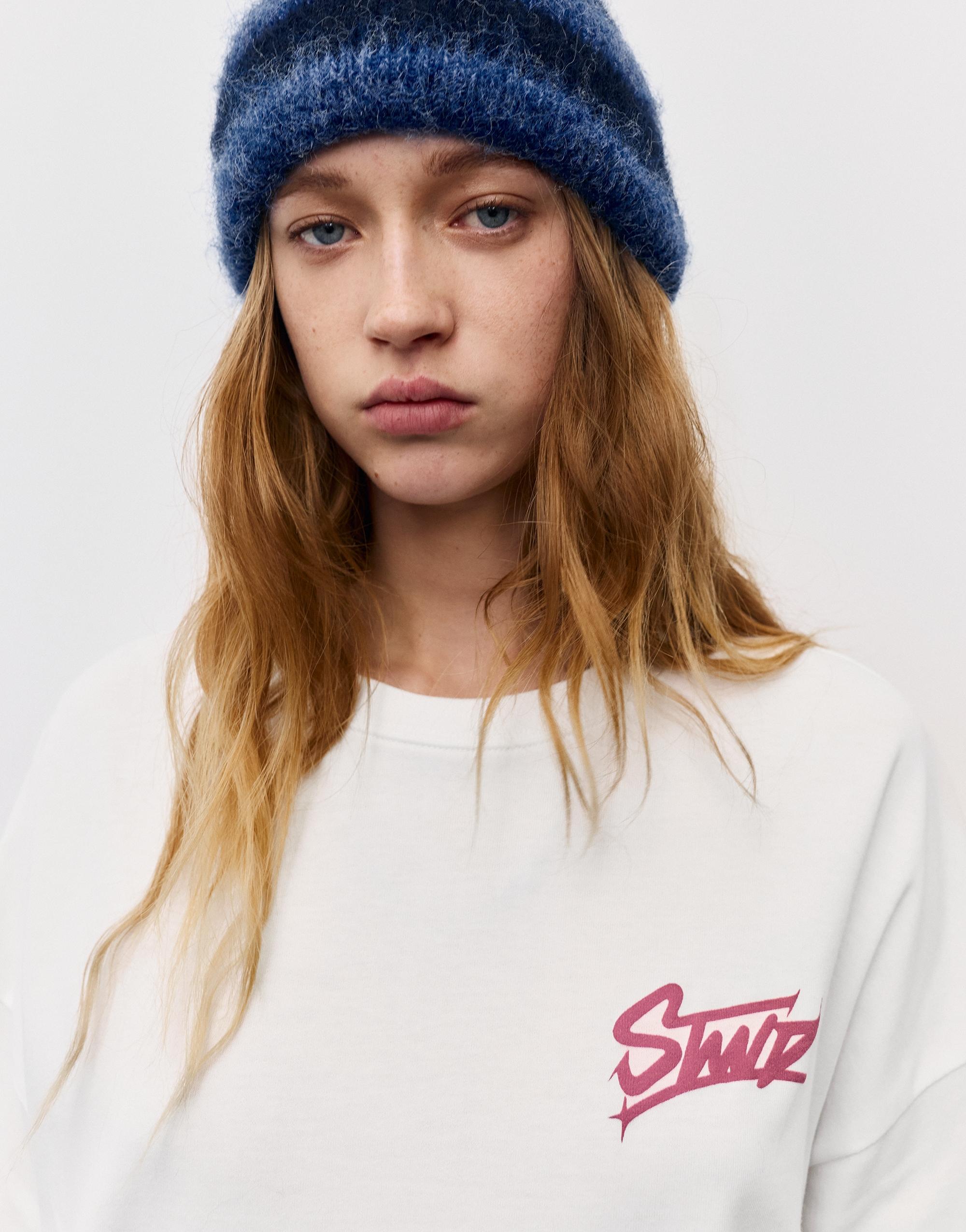 STWD grafik baskılı t-shirt - Görsel 29