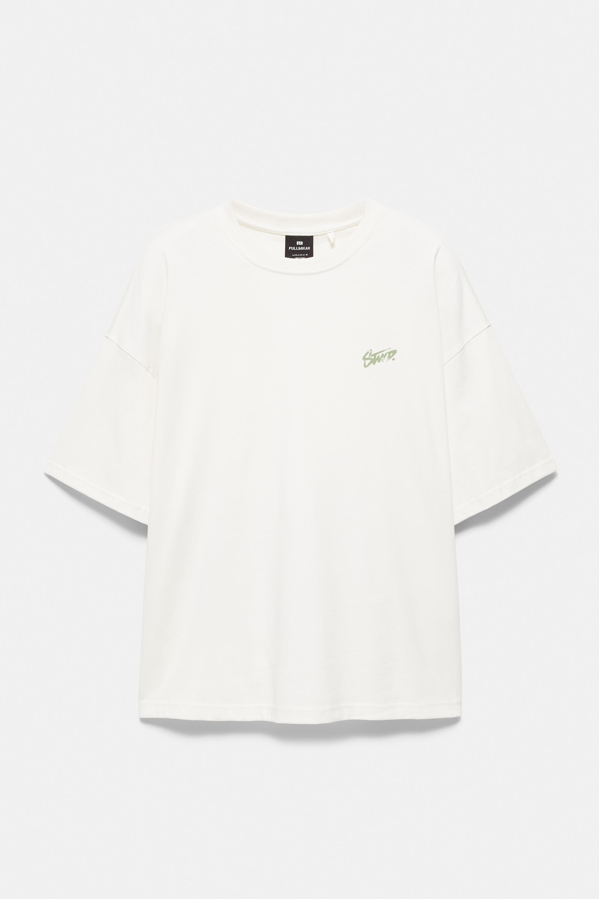 Oversize STWD T-shirt — Off white