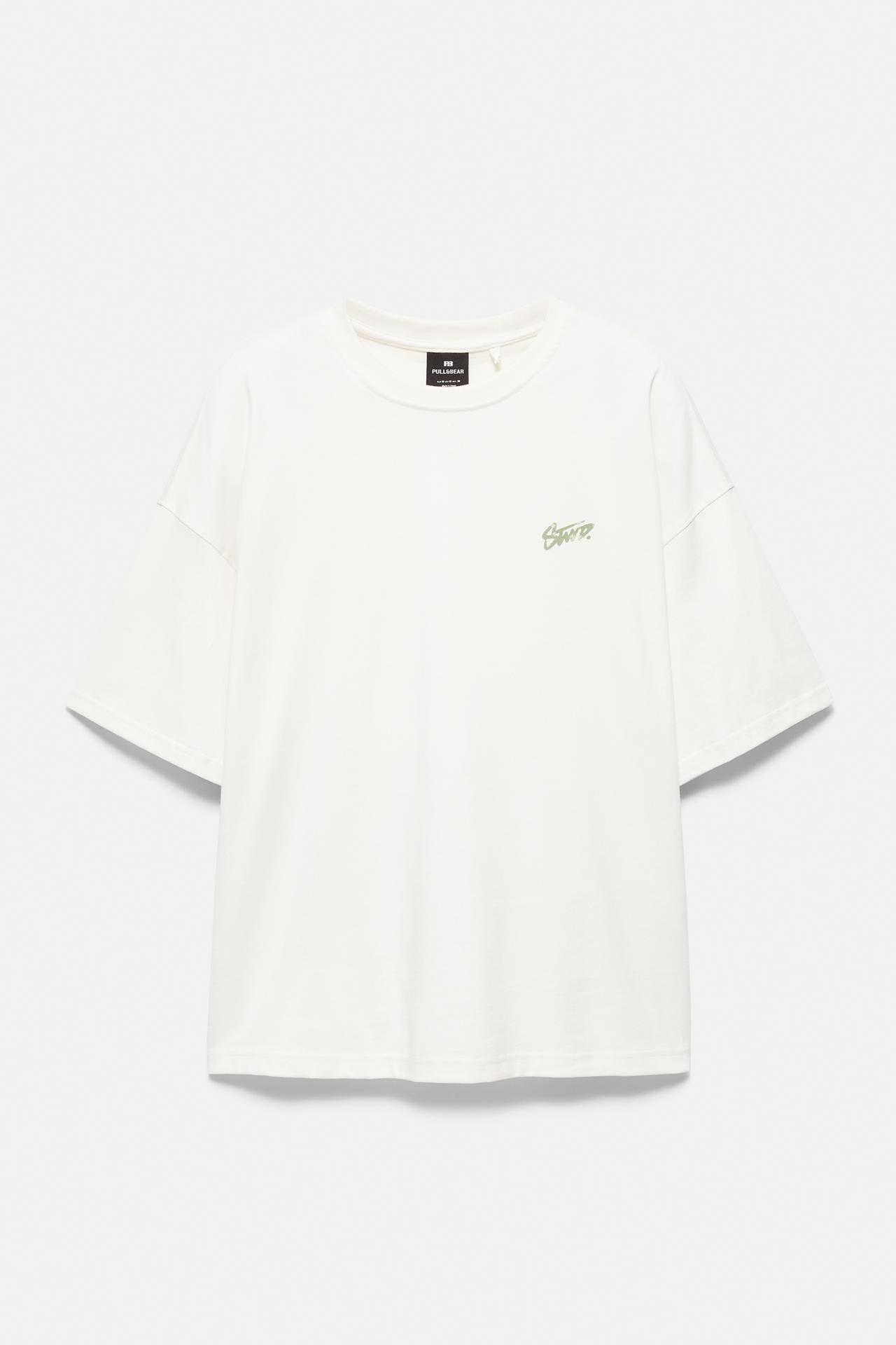 Oversize STWD T-shirt — Off white