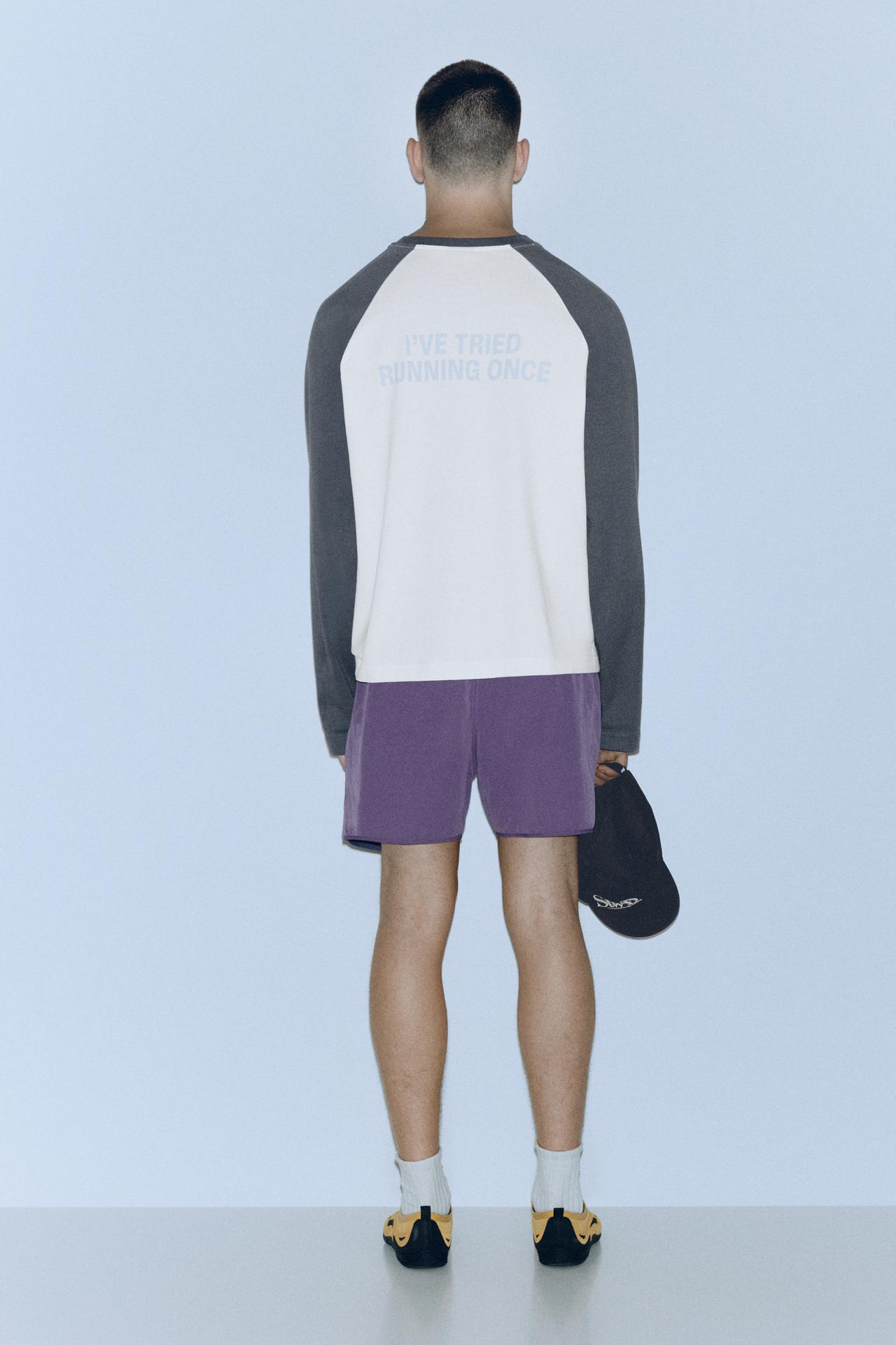 STWD raglan sleeve T-shirt — Off white