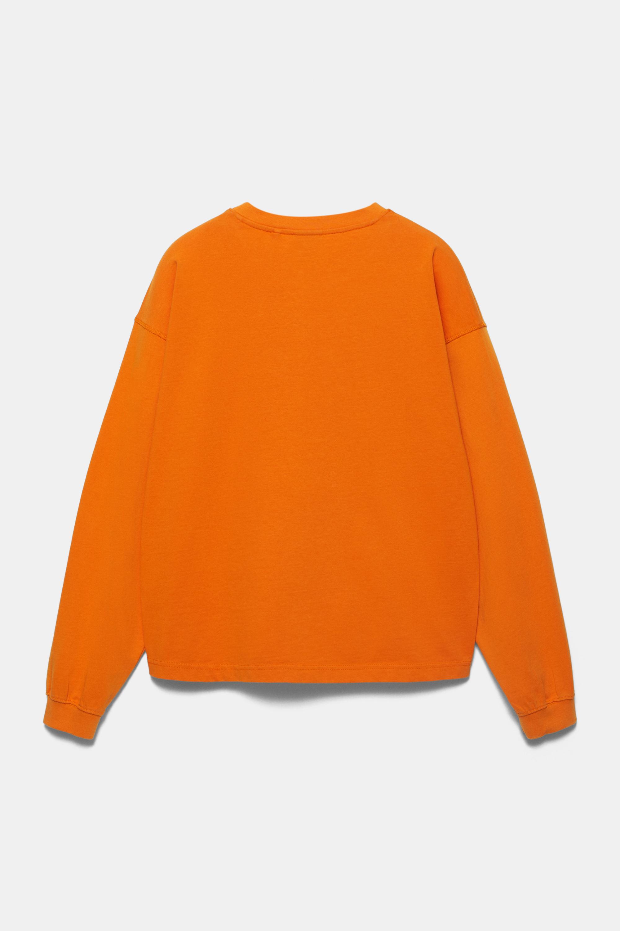 Uzun kollu STWD tişört - Görsel 5