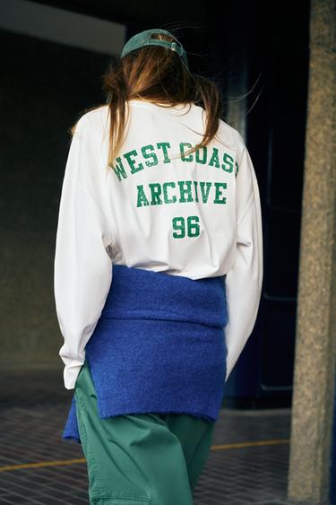 Los Angeles Graphic Oversize T-shirt — Ice 3
