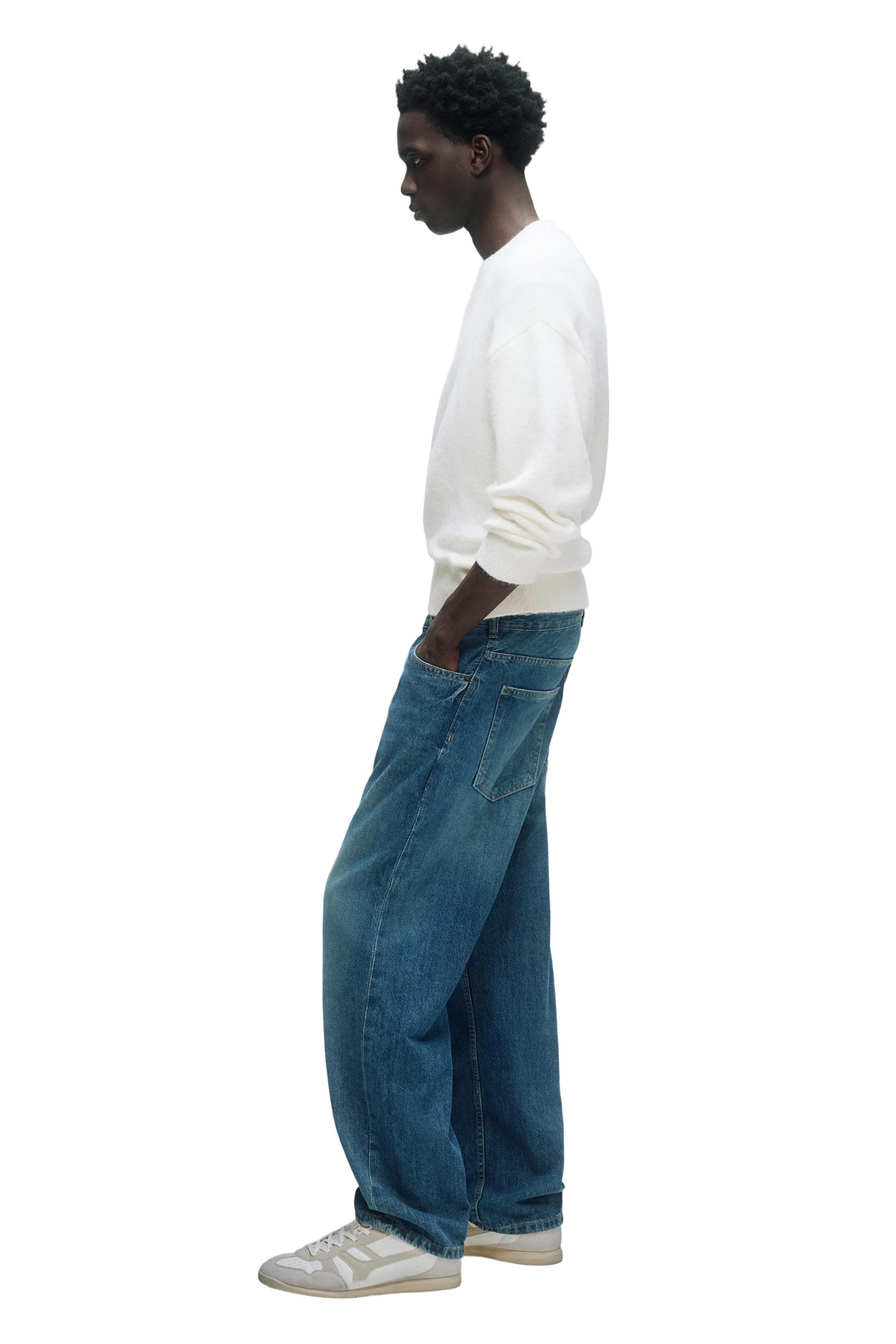 Baggy jeans — Medium blue