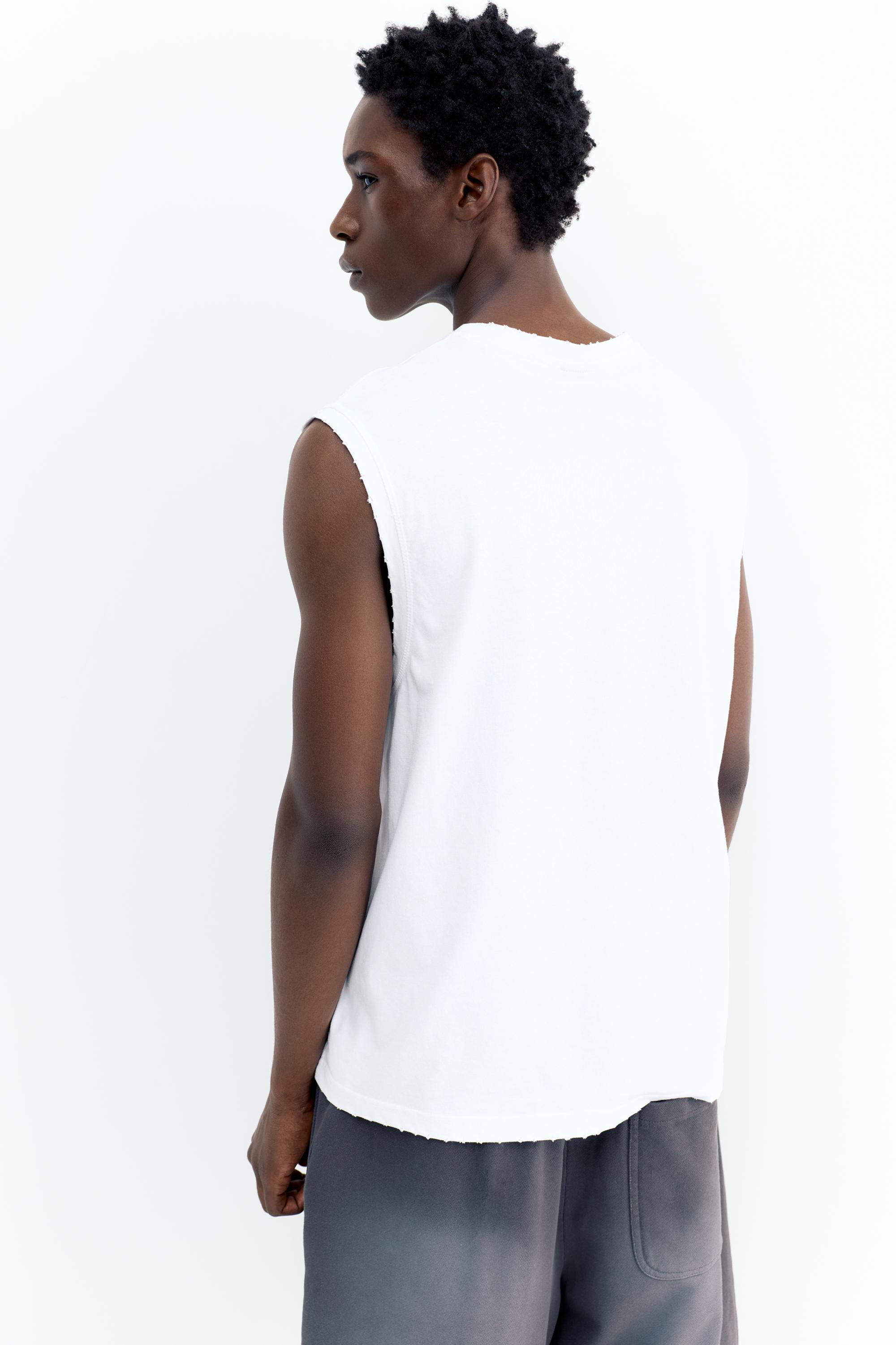 Strappy top — Off white