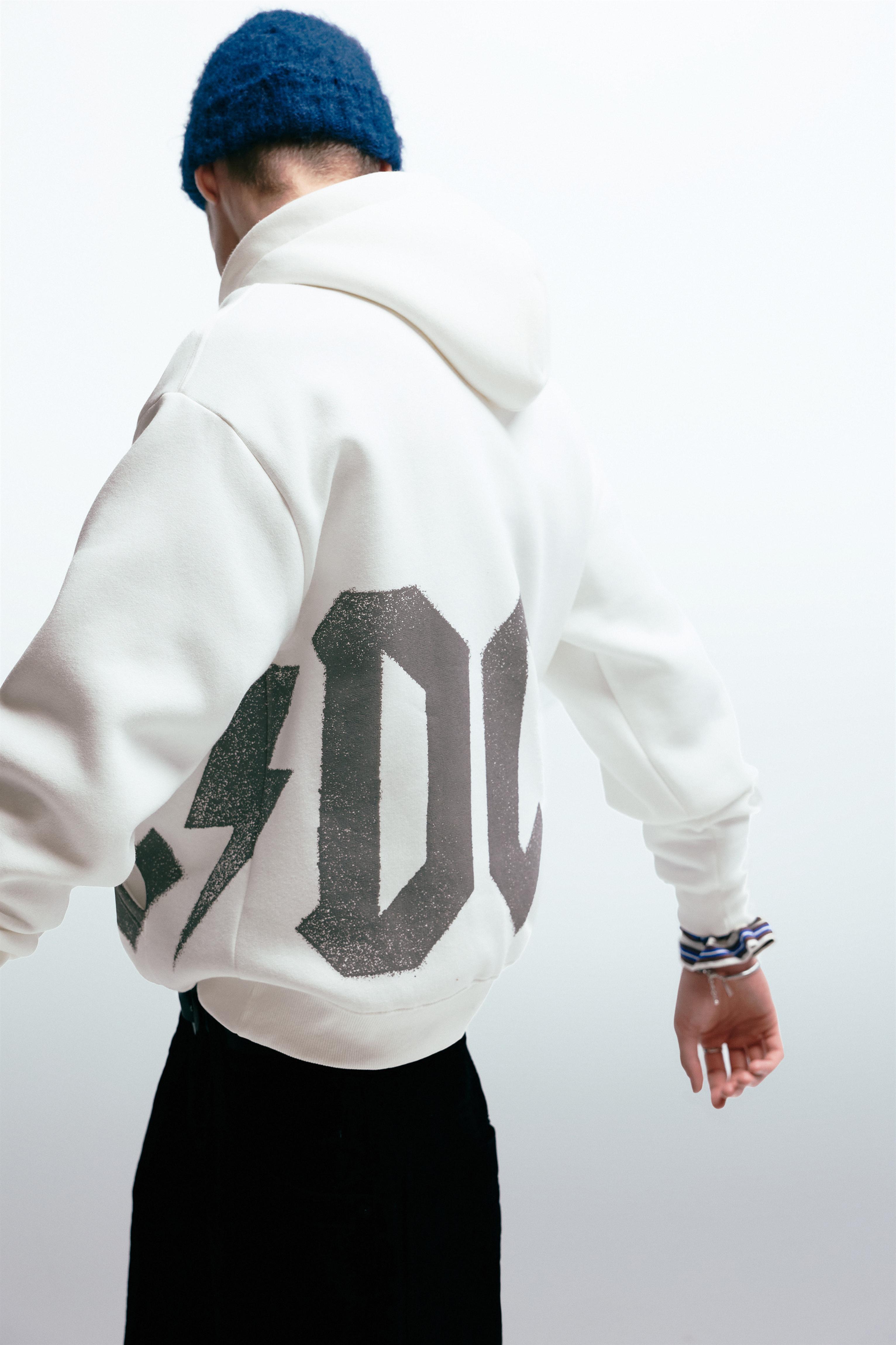 AC/DC hoodie — Off white