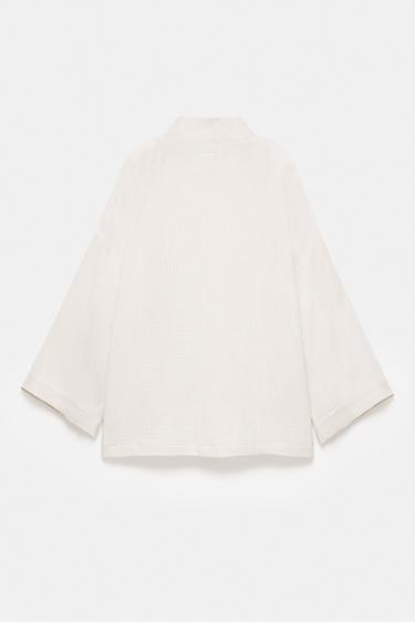 Crepe kimono — Ecru 7