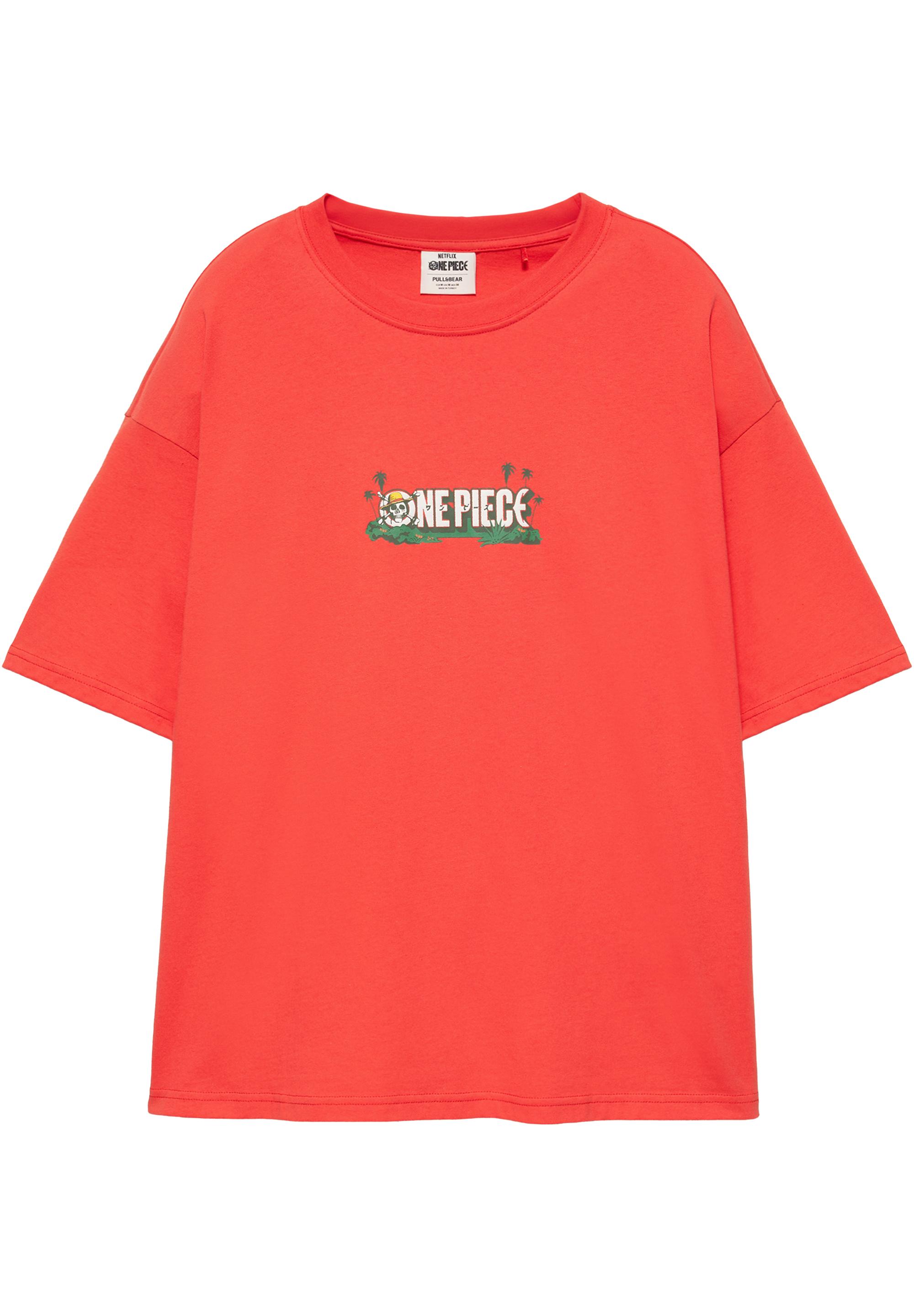 One Piece relaxed fit T-shirt — Reddish