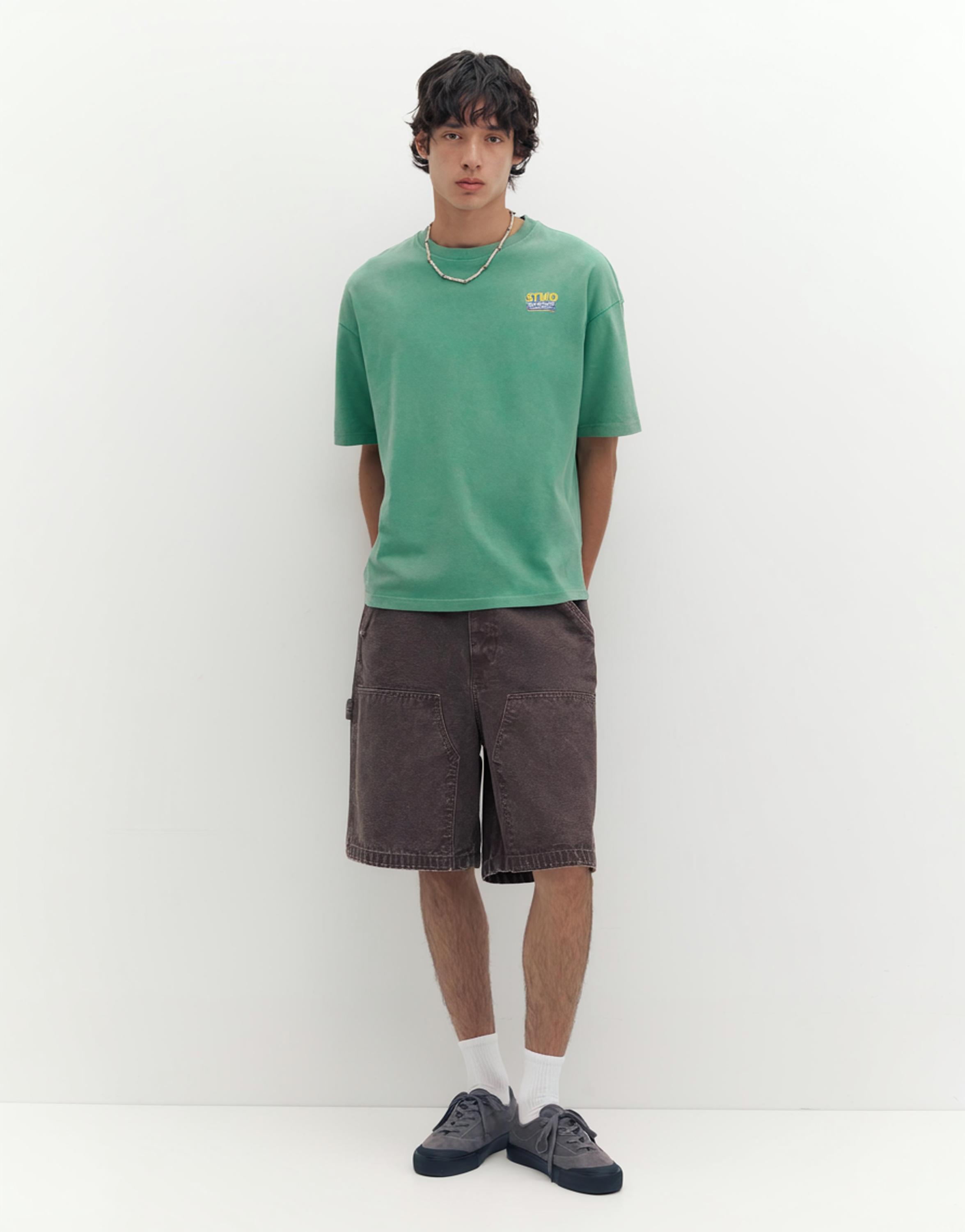 STWD graphic T-shirt — Green