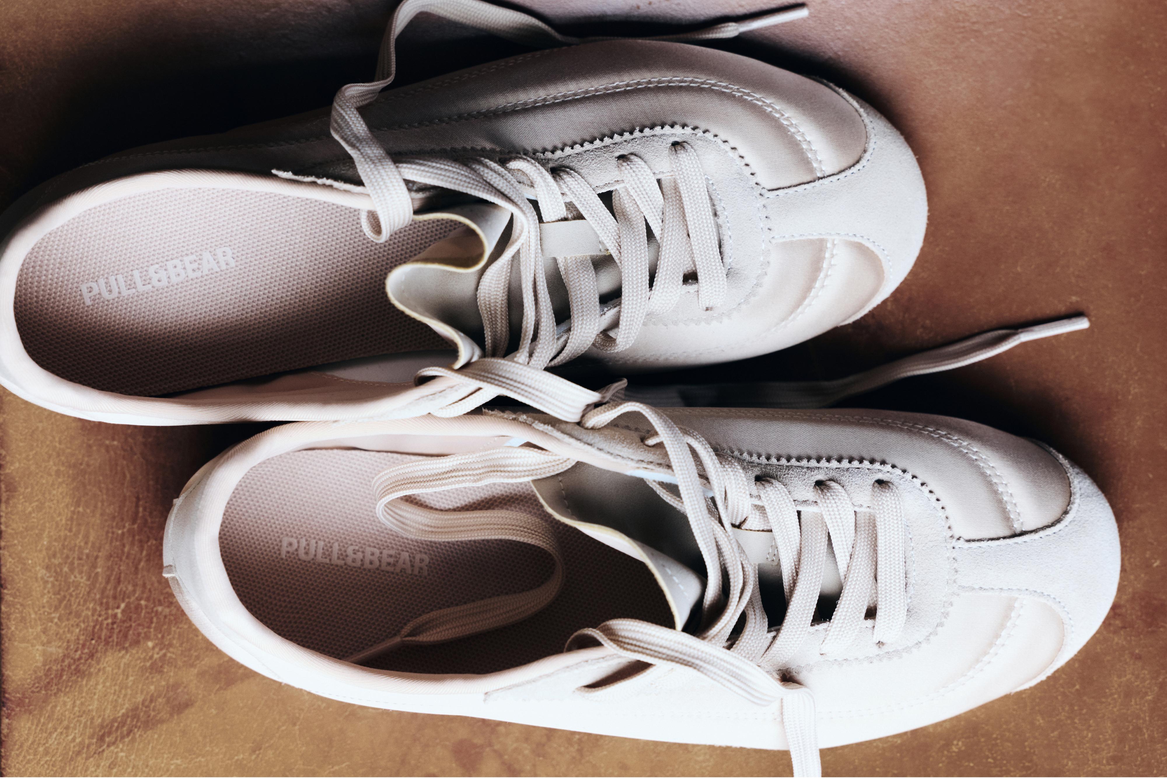 Fabric trainers — Pink