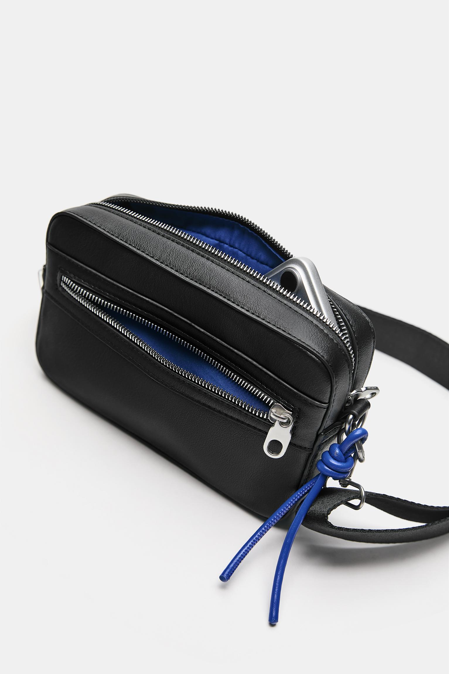 Embellished crossbody bag — Black