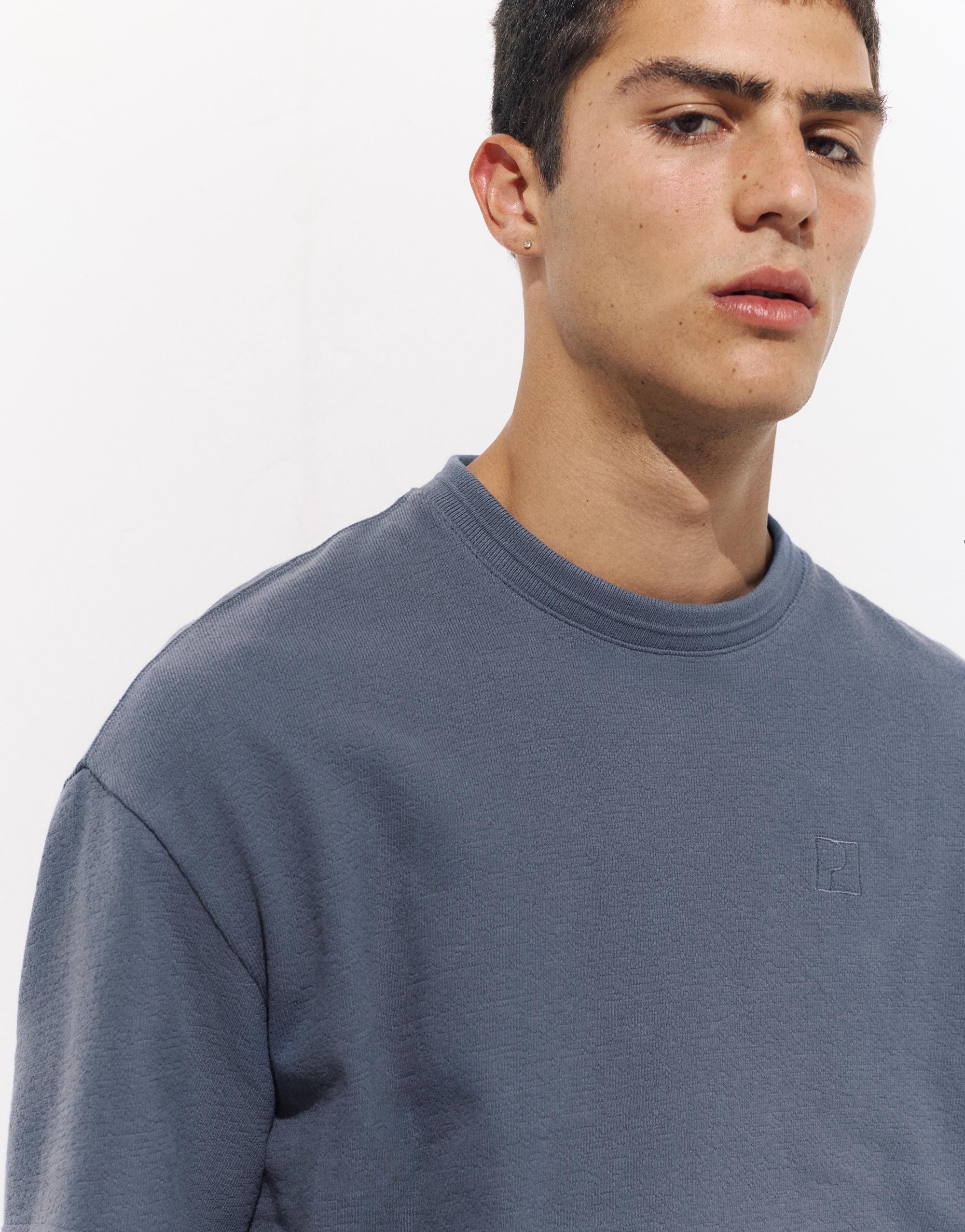 Kısa kollu logolu sweatshirt - Görsel 11