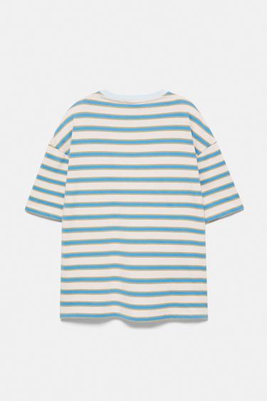 Striped STWD T-shirt — White 6