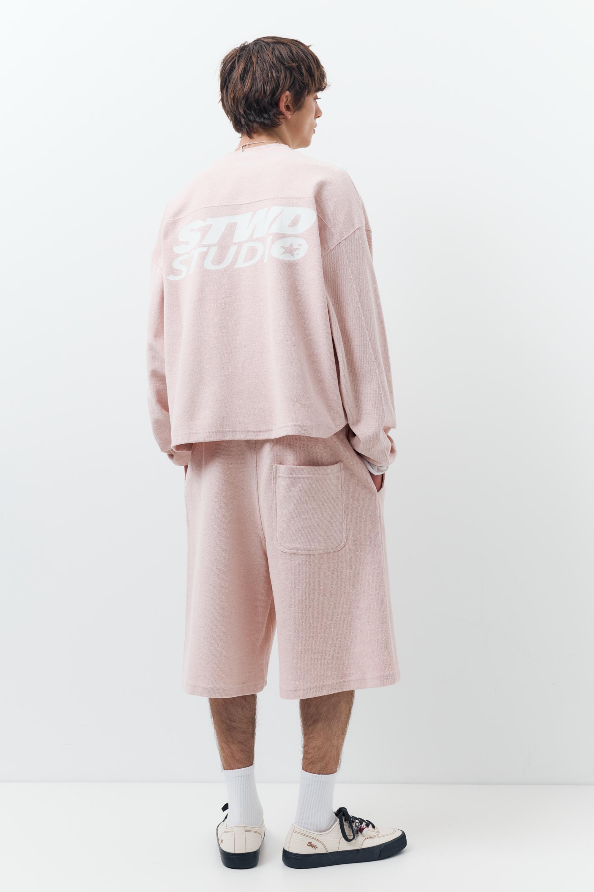 STWD skater jogger Bermuda shorts — Pink