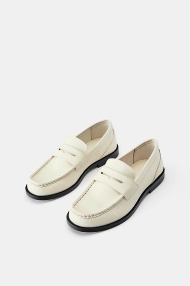 Suede contrast loafers — 1-129 3