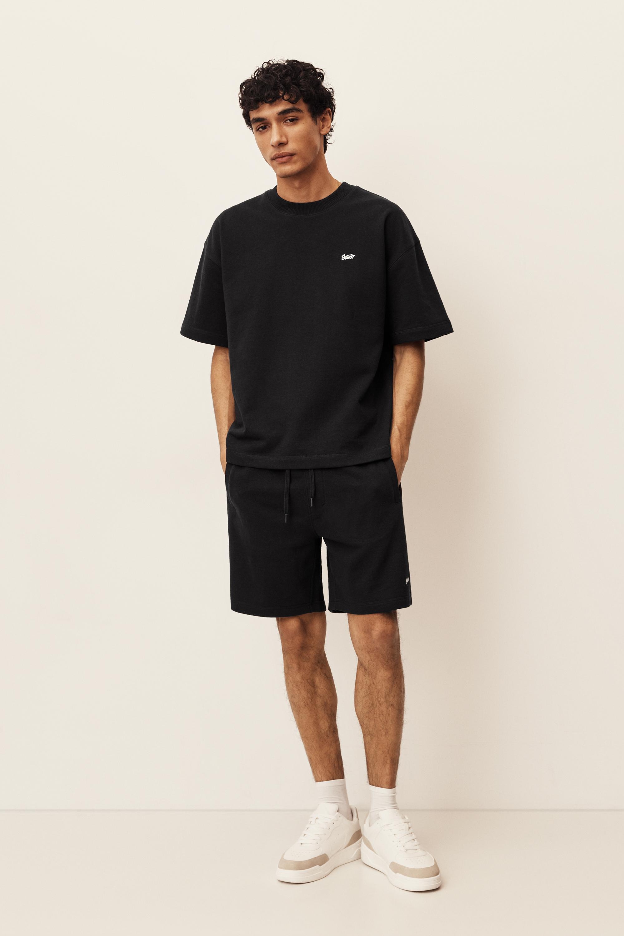 Kısa kollu logolu sweatshirt - Görsel 36