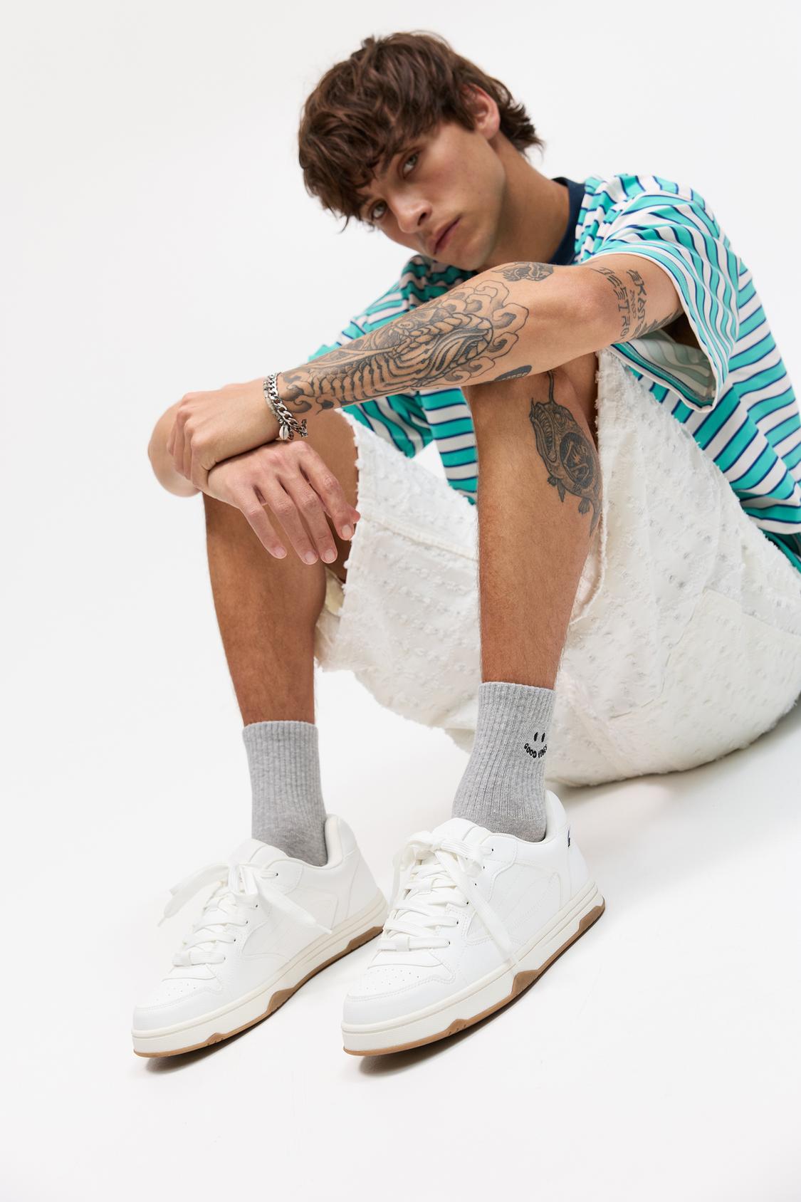 Zapatilla Casual Zapatos Hombre Pull And Bear Tenis Skate PULL&BEAR