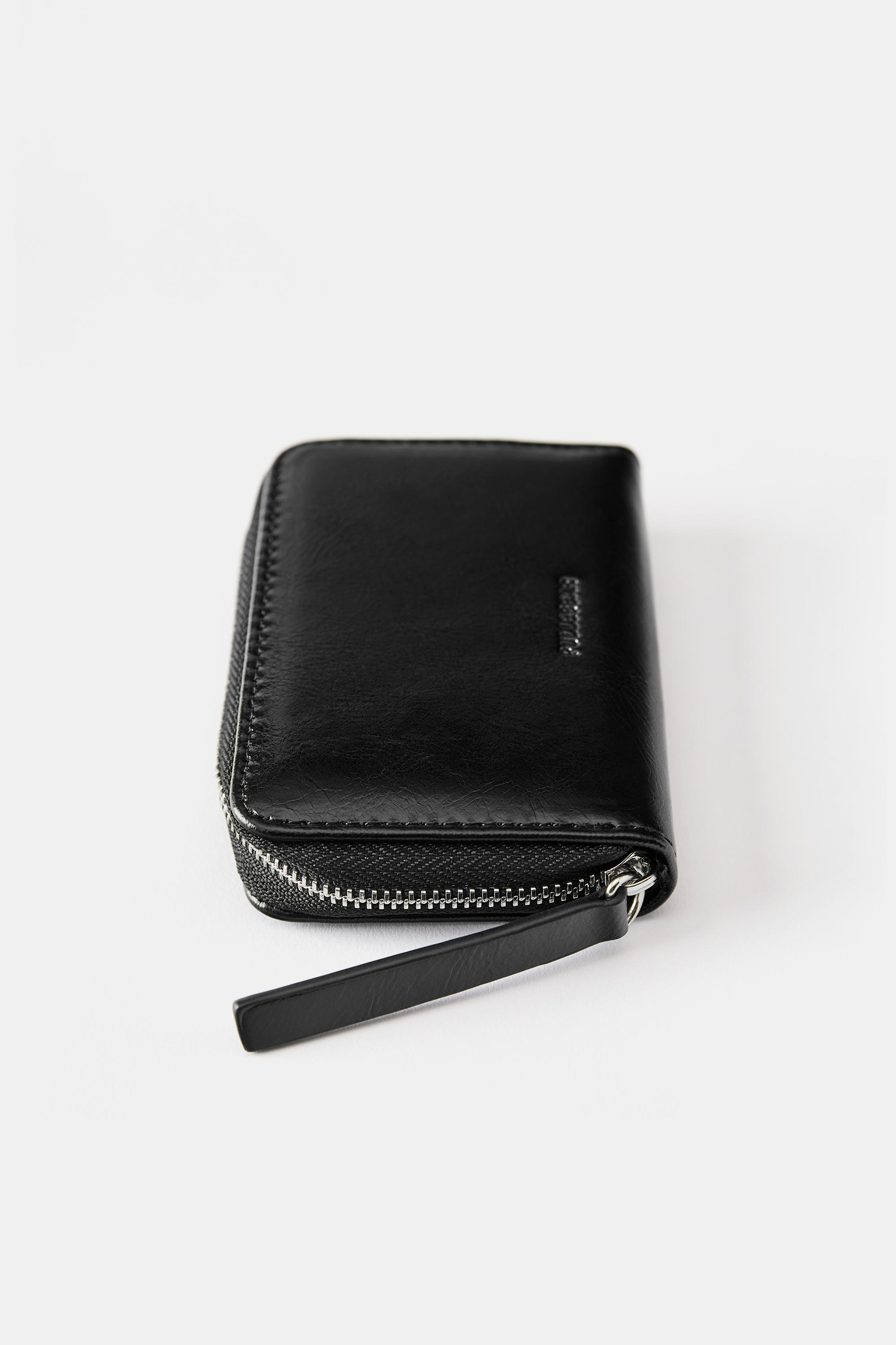 Plain wallet — Black