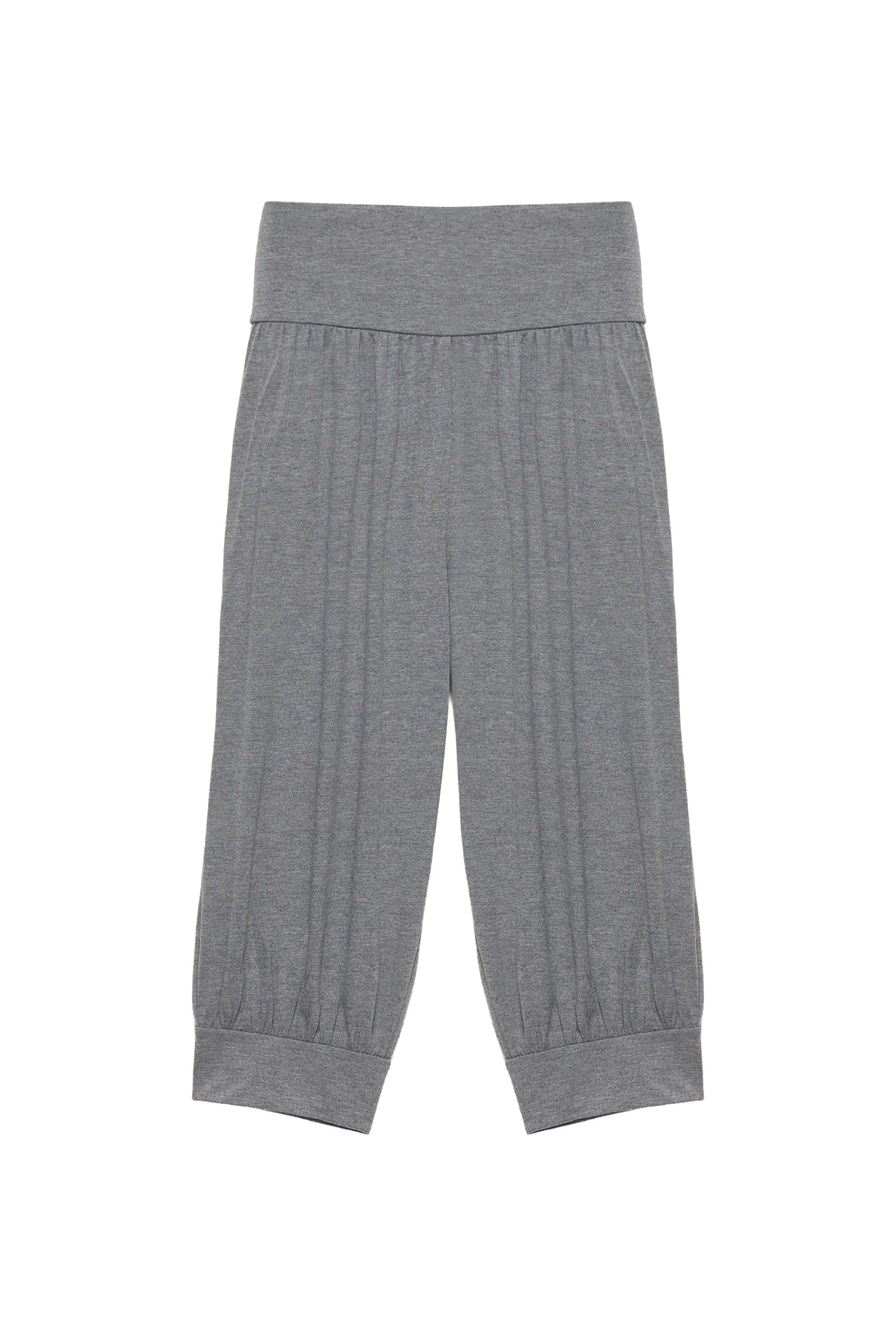 Pull&Bear Crop şalvar pantolon görsel 2