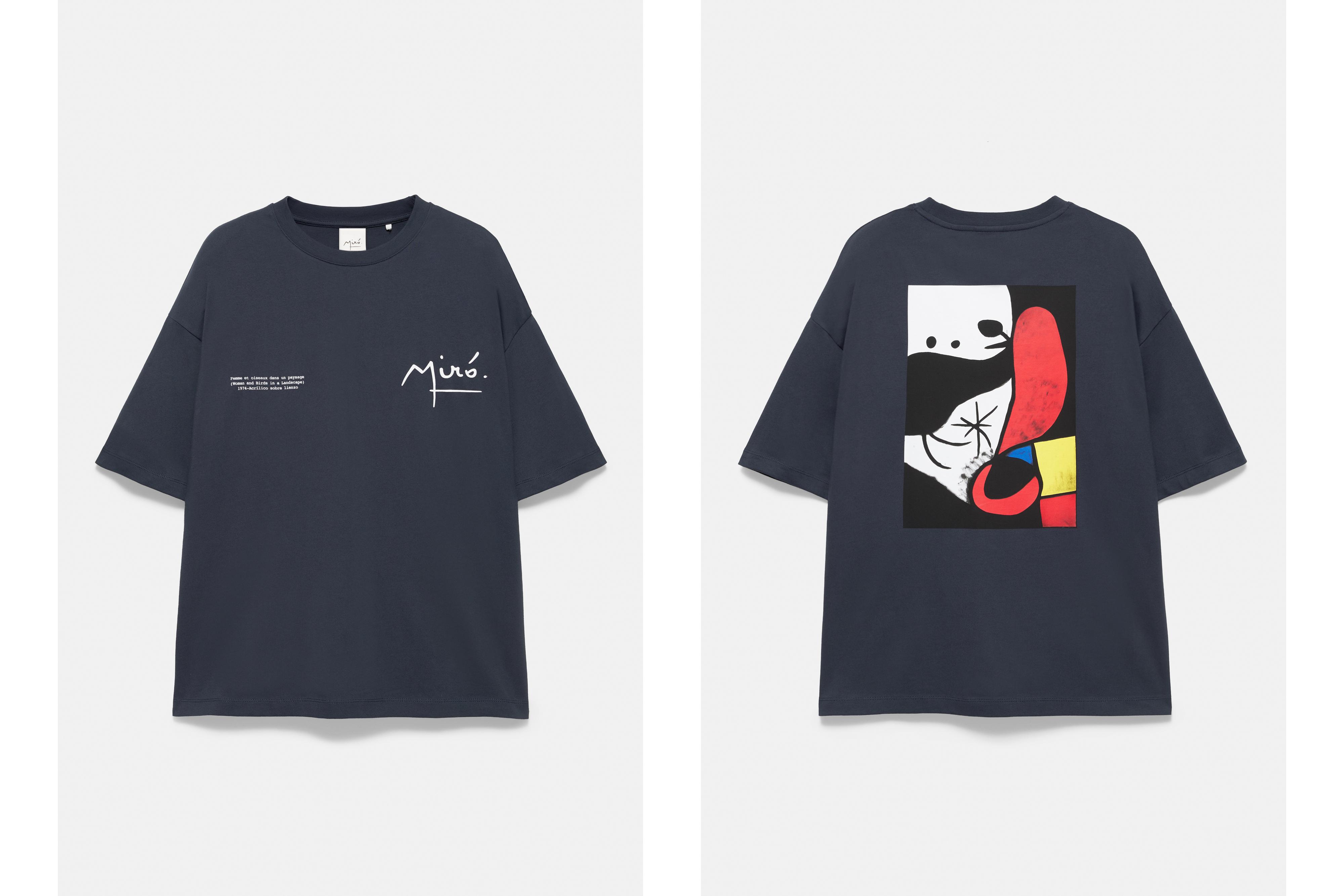 Miró relaxed fit T-shirt — Navy