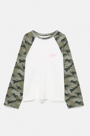 Long sleeve printed T-shirt — Ice 5