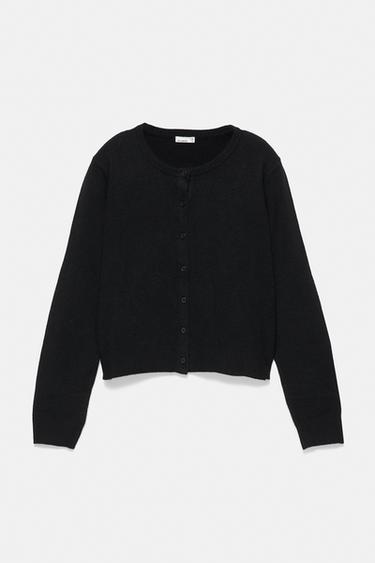 Basic cardigan — Black 5