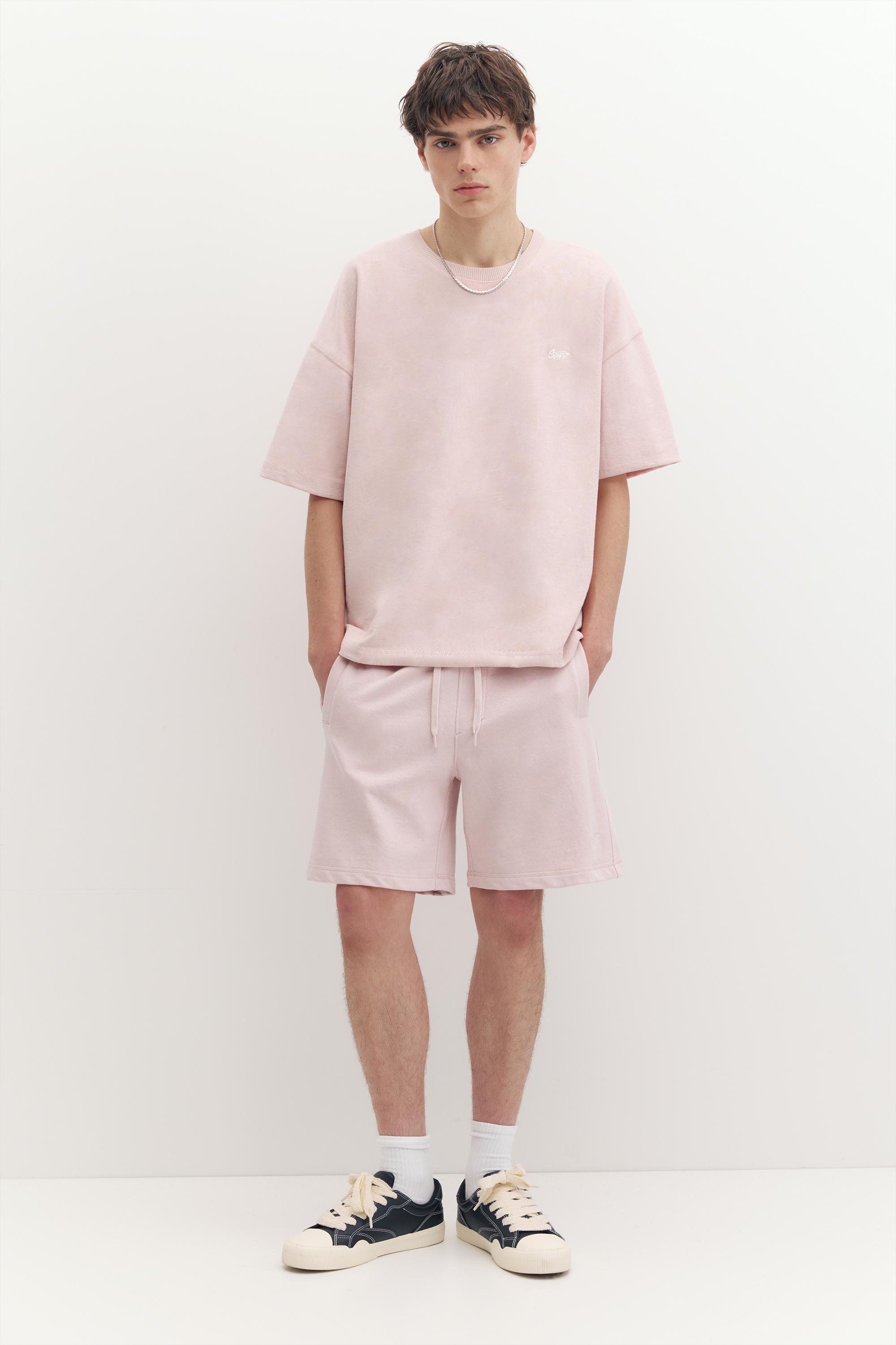 STWD jogger Bermuda shorts — Pink