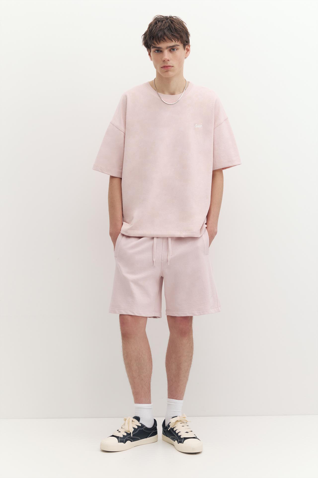 STWD jogger Bermuda shorts — Pink