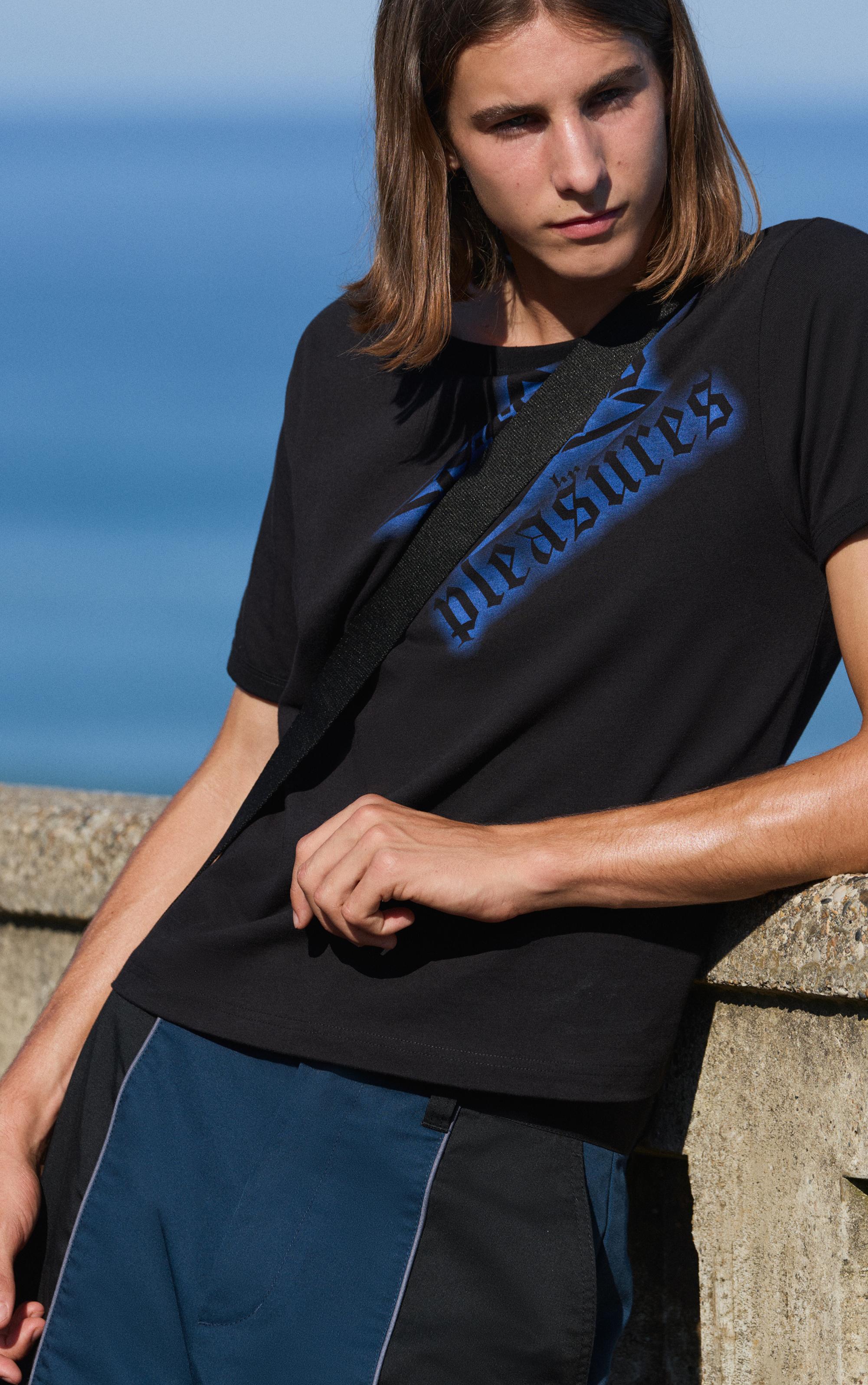 Pleasures x STWD T-shirt — Black