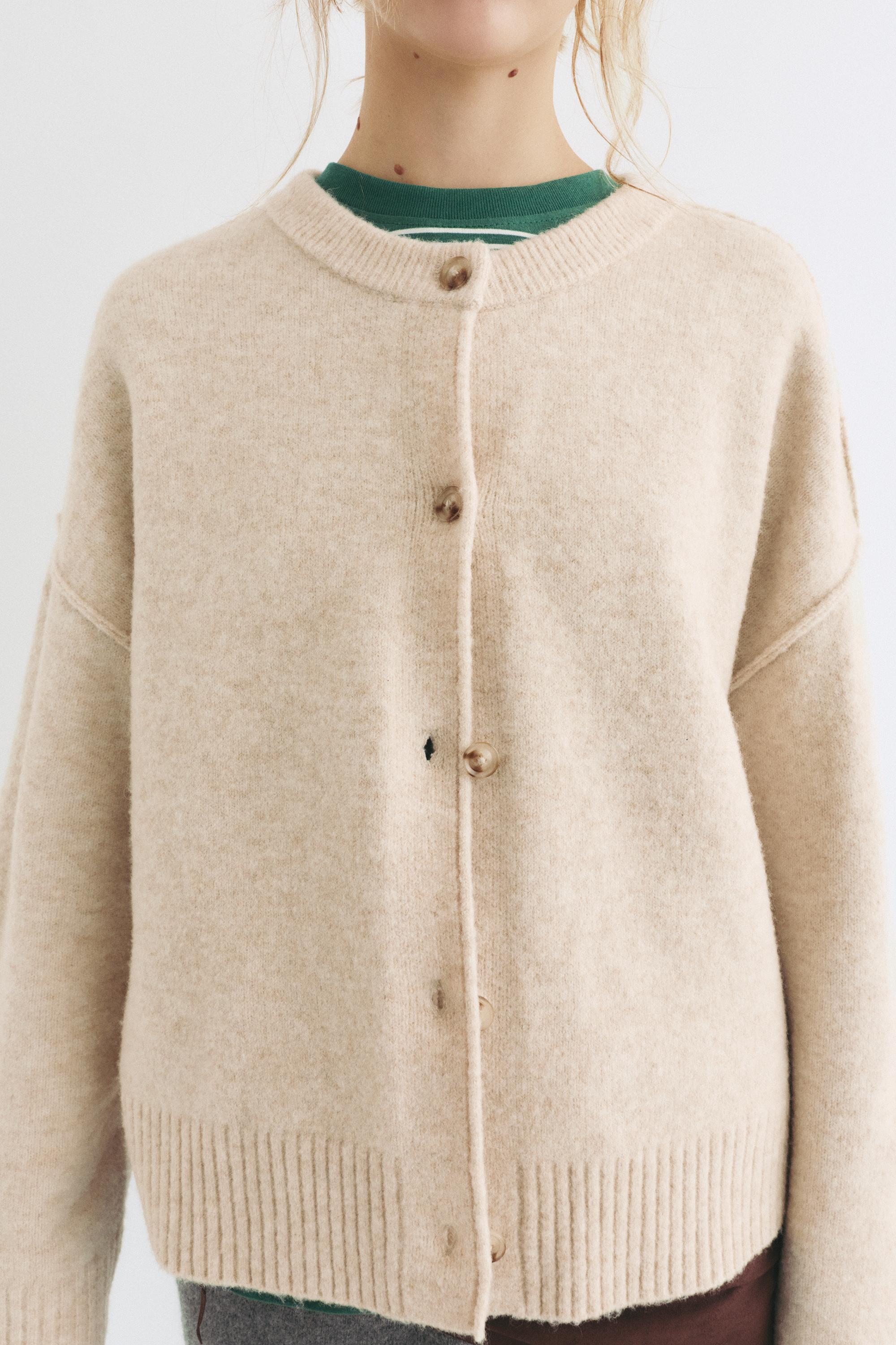 Yumuşak örgü hırka - Görsel 123