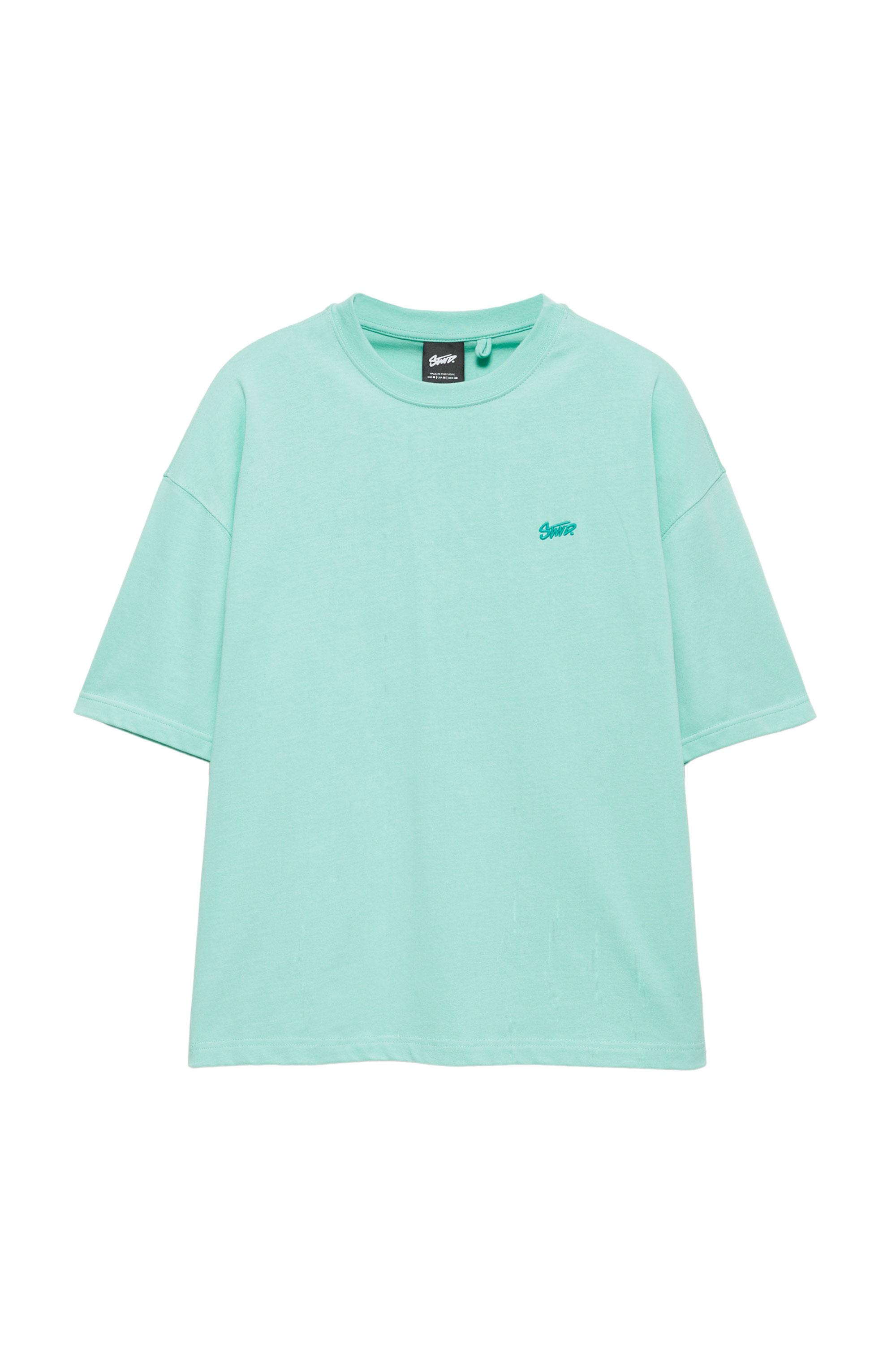 STWD logolu salaş t-shirt - Görsel 3
