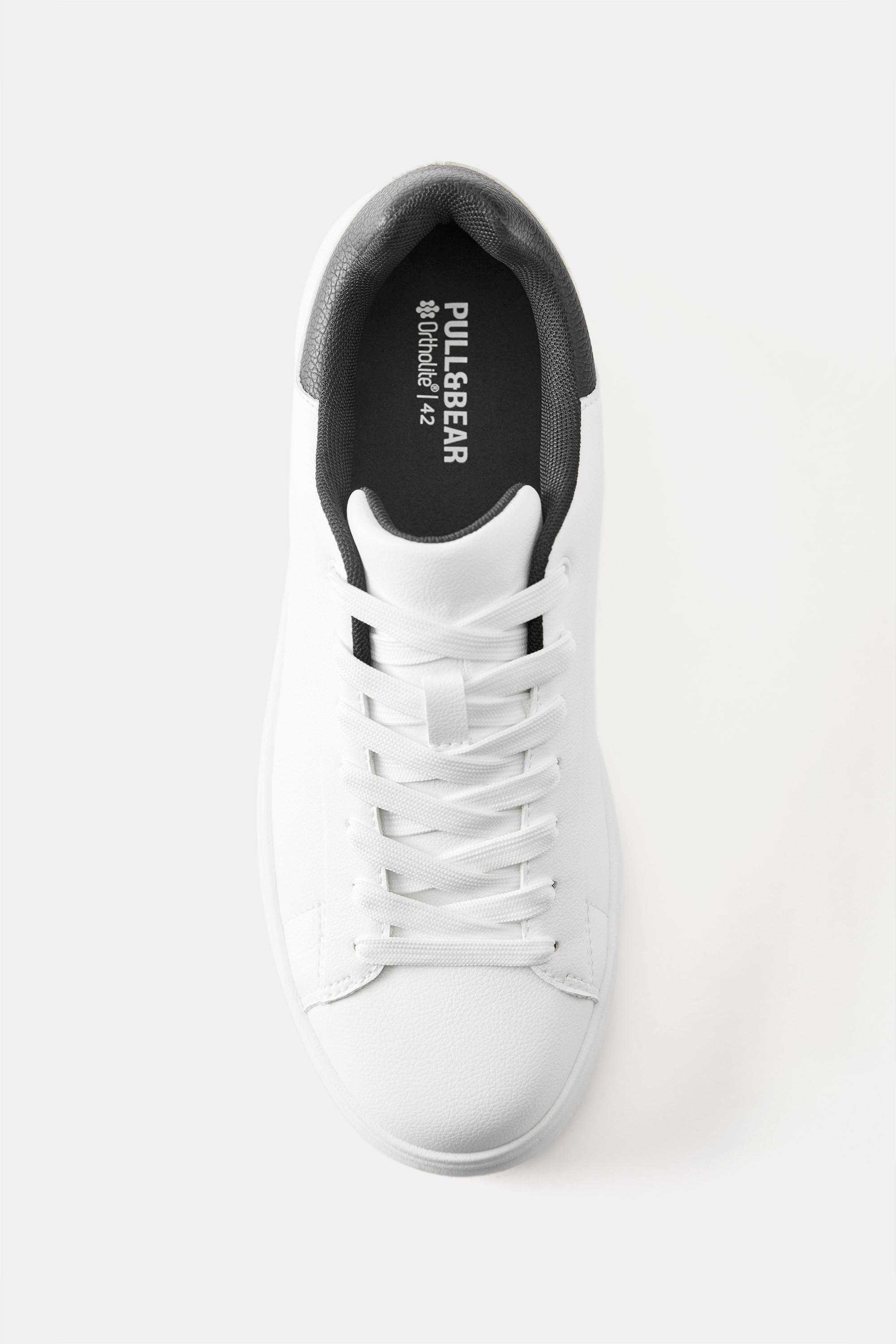 Chunky sole trainers — White